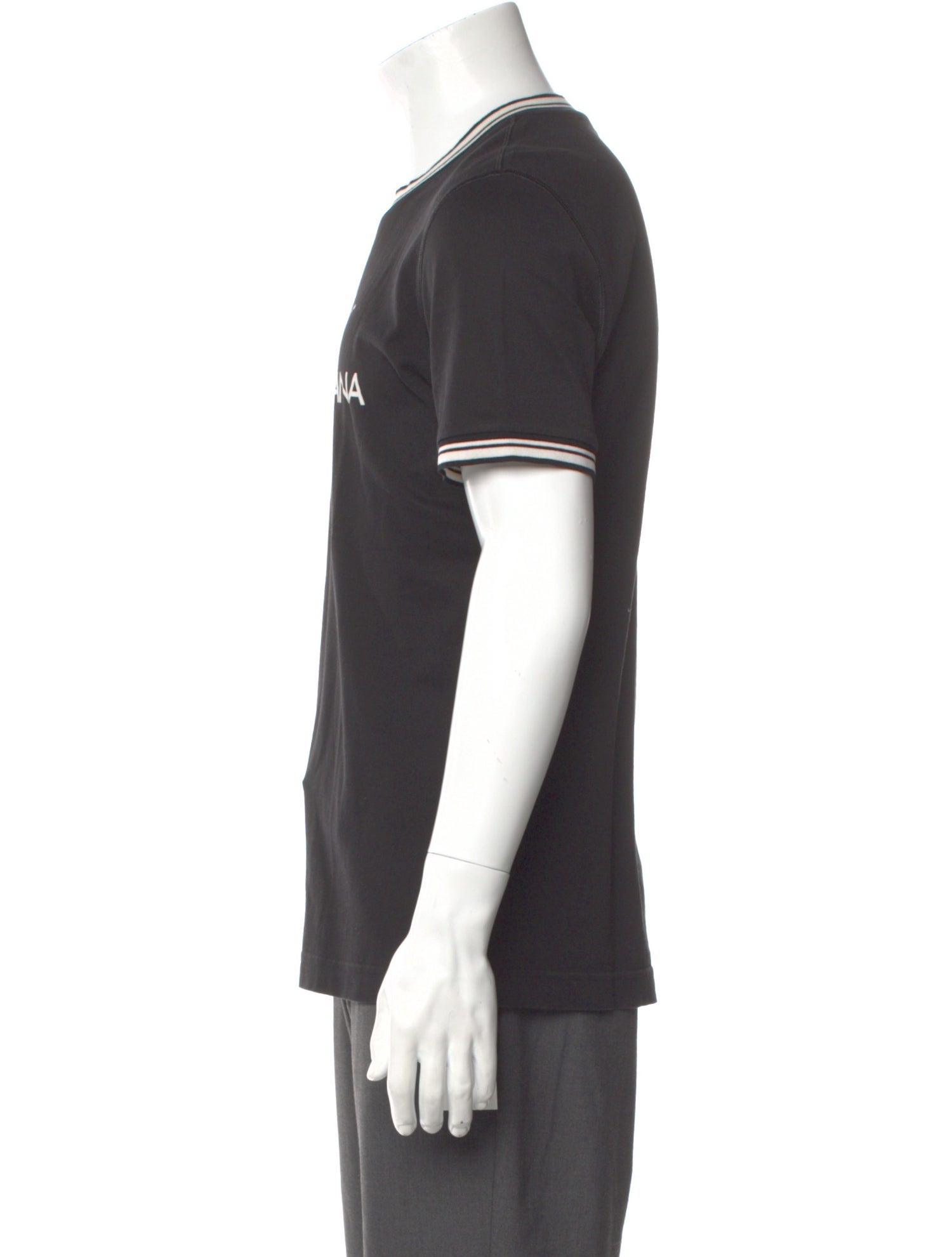 Dolce & Gabbana Graphic Print Crew Neck T-Shirt