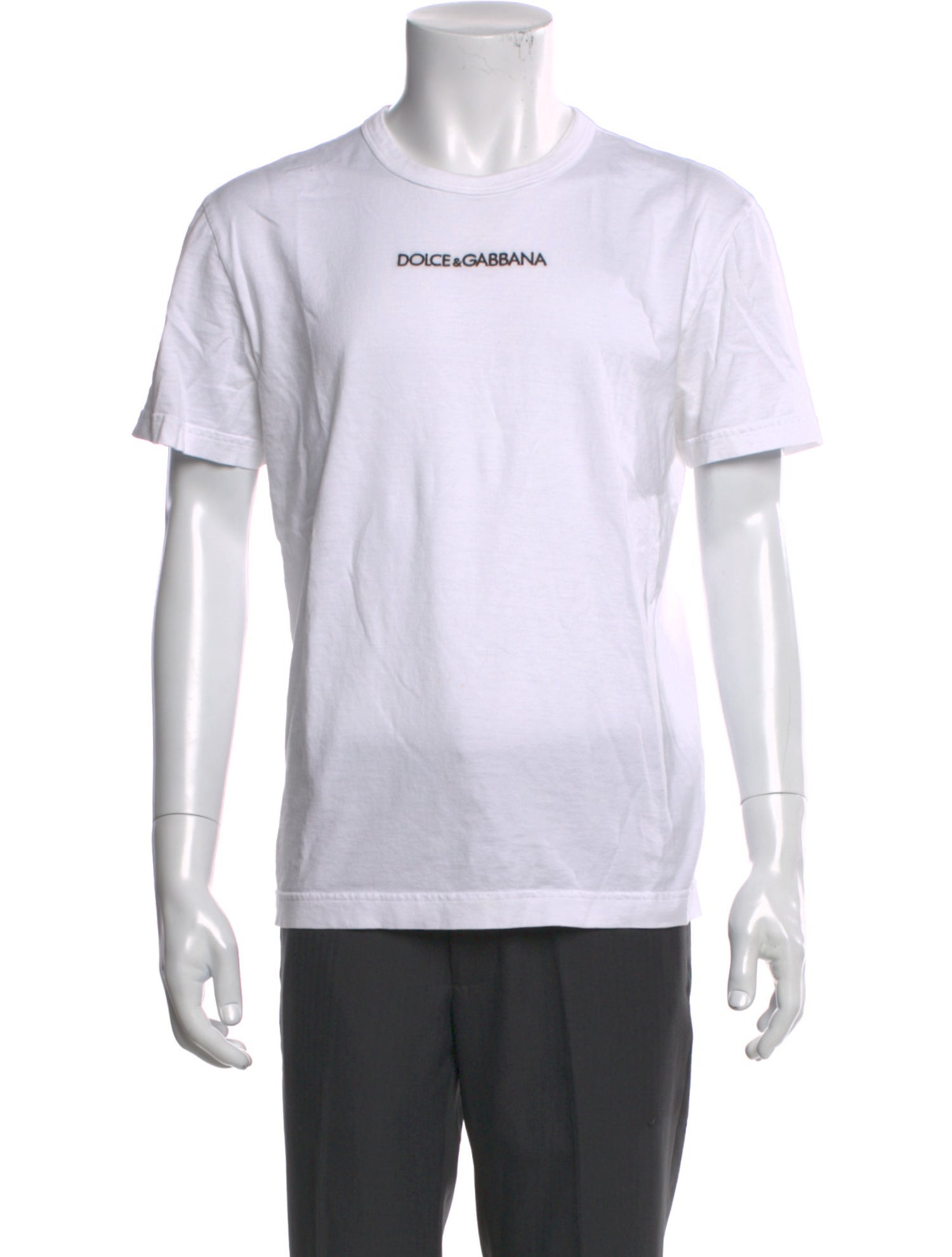 Dolce & Gabbana Graphic Print Crew Neck T-Shirt