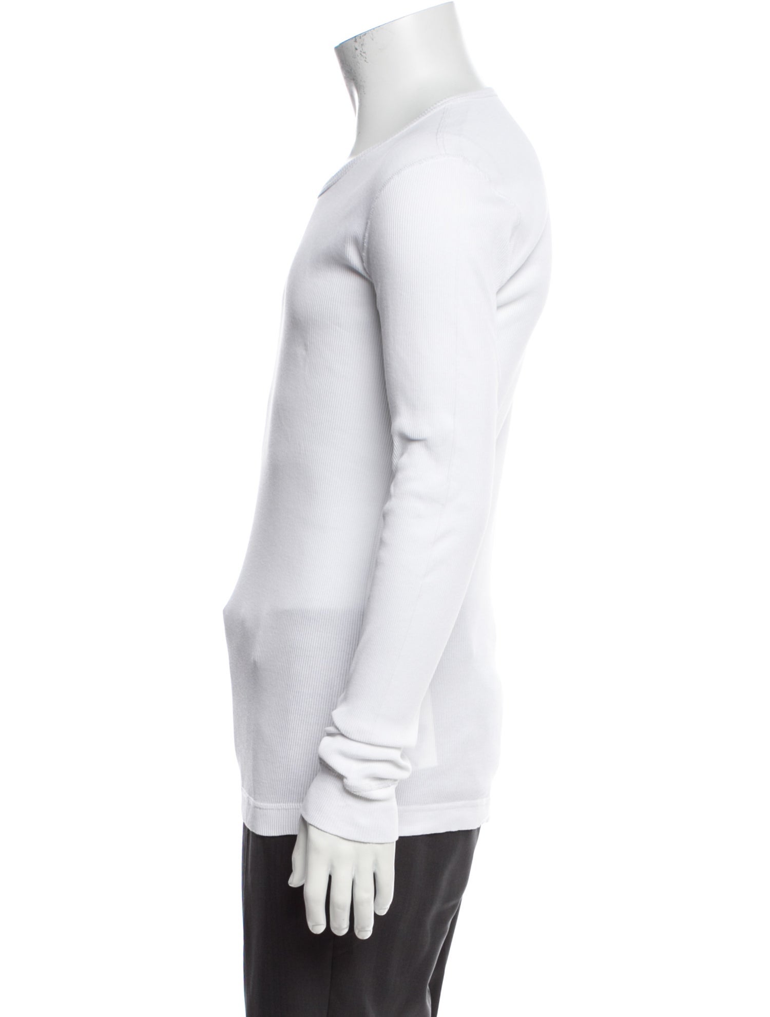 Dolce & Gabbana Crew Neck Long Sleeve T-Shirt