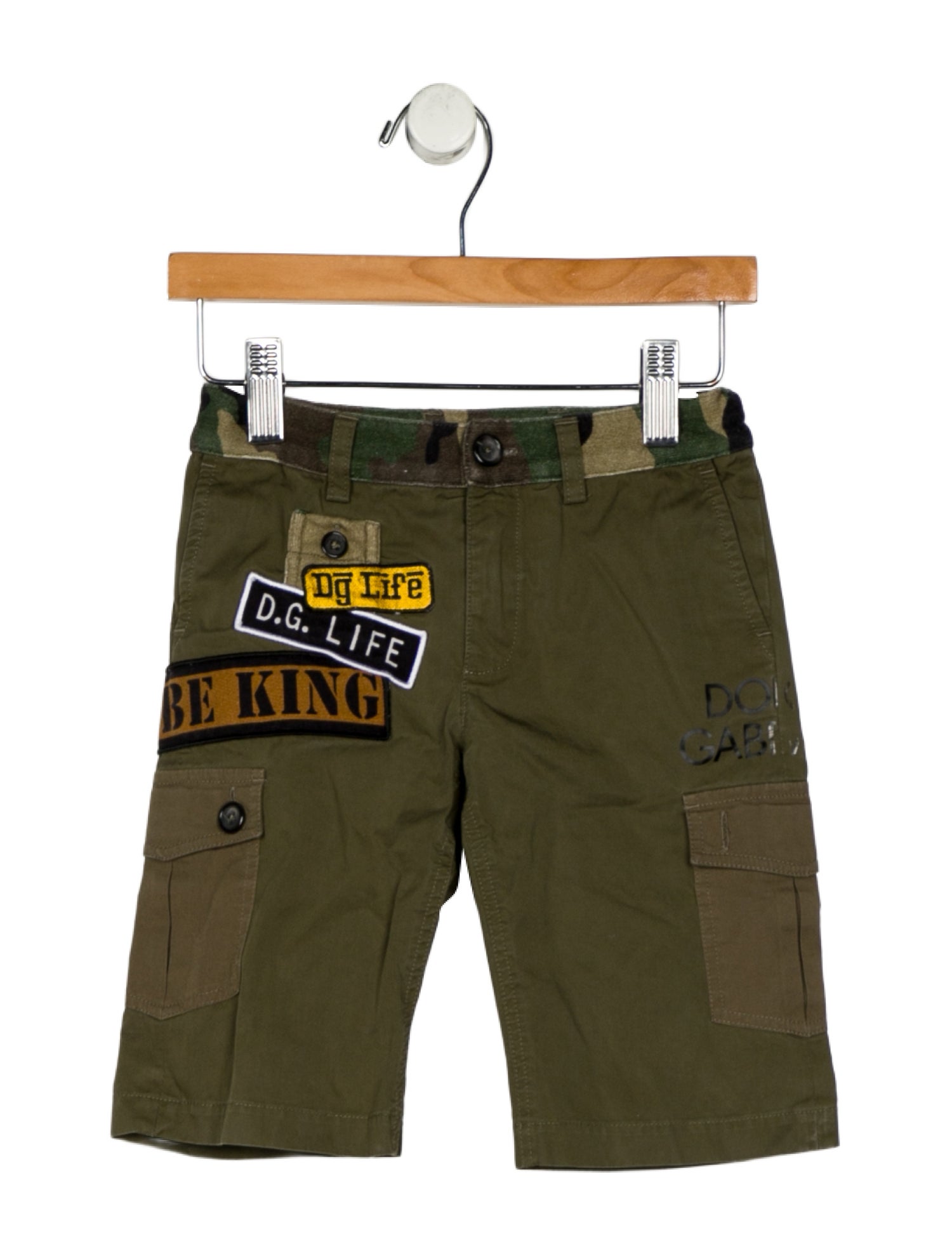 Dolce & Gabbana Kids Applique Shorts