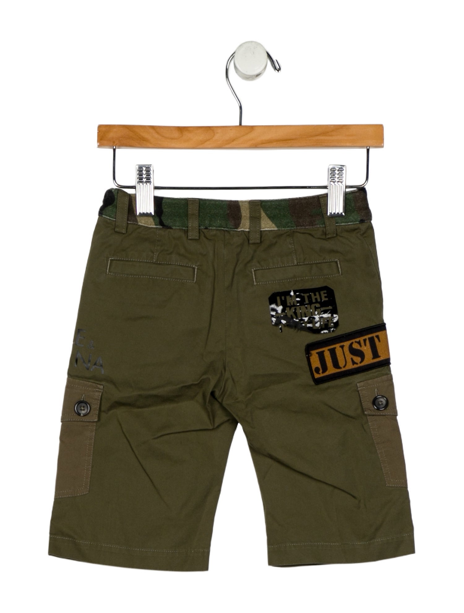 Dolce & Gabbana Kids Applique Shorts