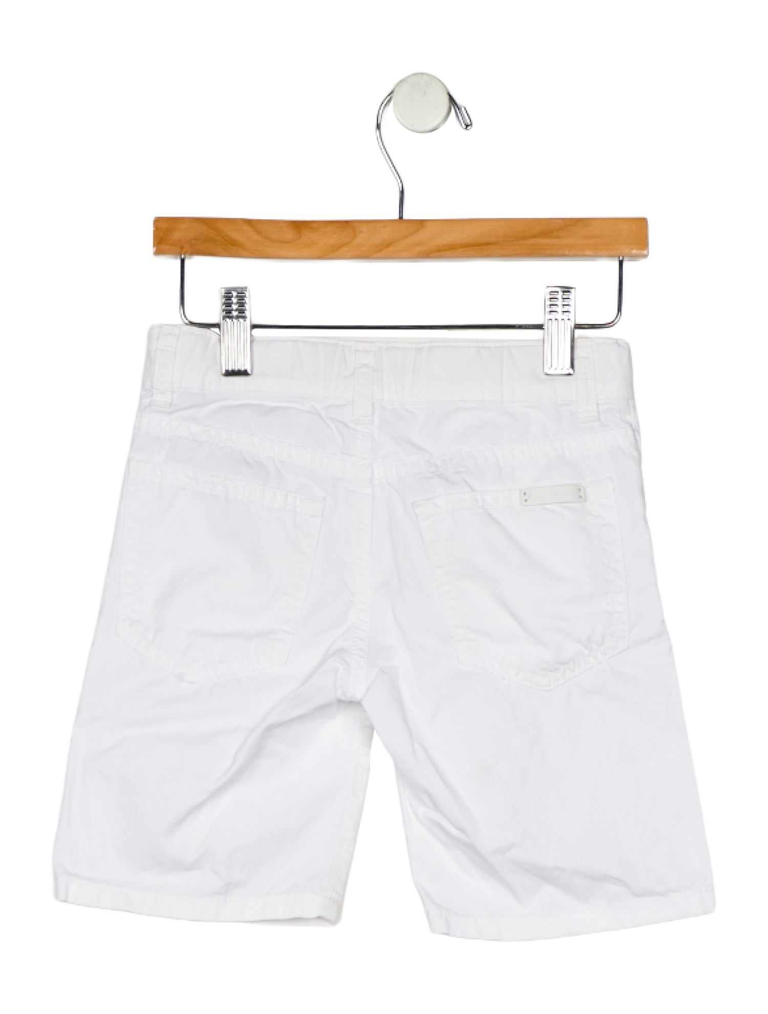 Dolce & Gabbana Cotton white pants with zip and button closure