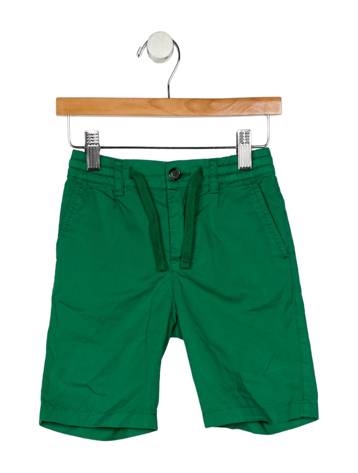 Dolce & Gabbana Cotton green pants with drawstring waist