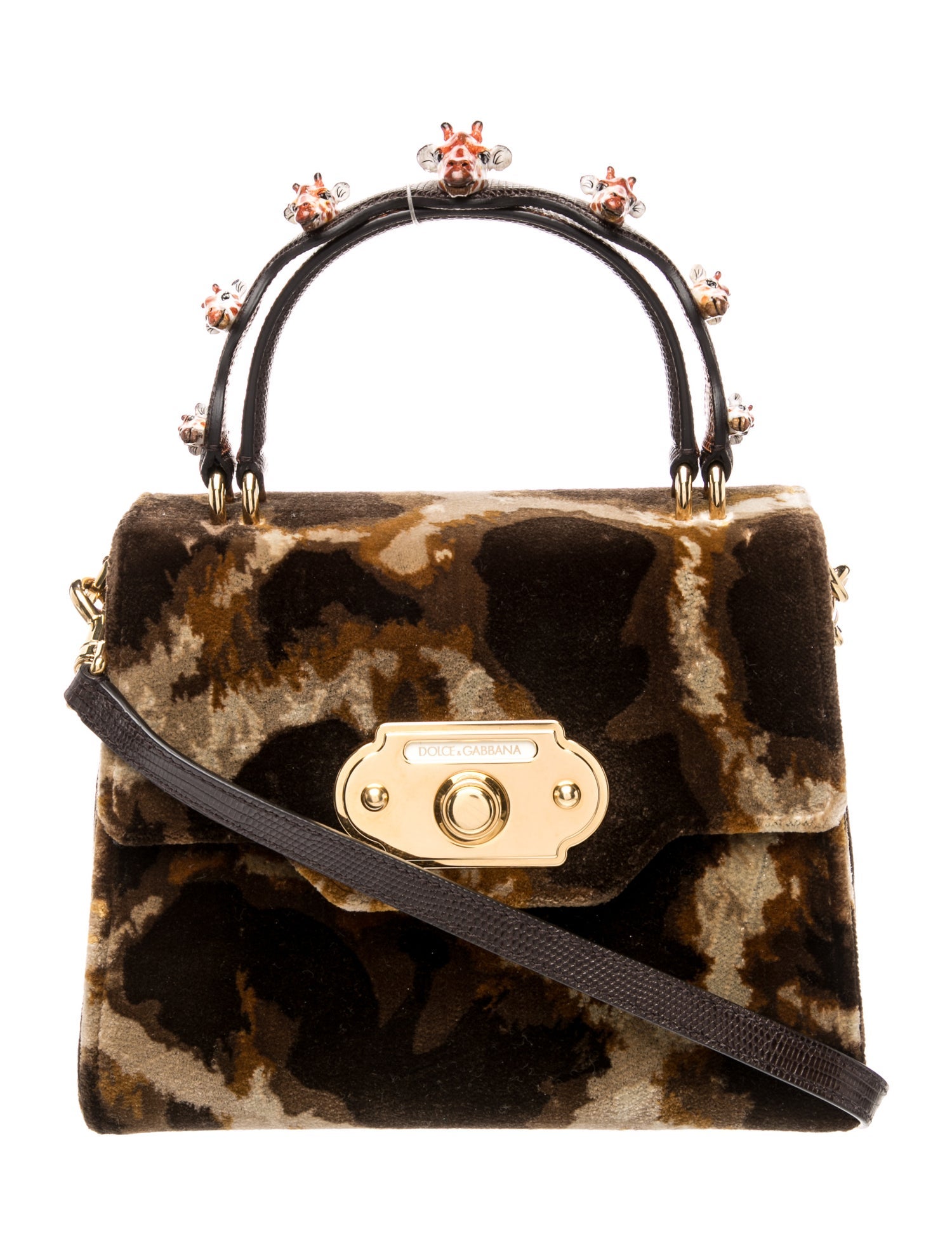 Dolce & Gabbana Velvet Welcome bag