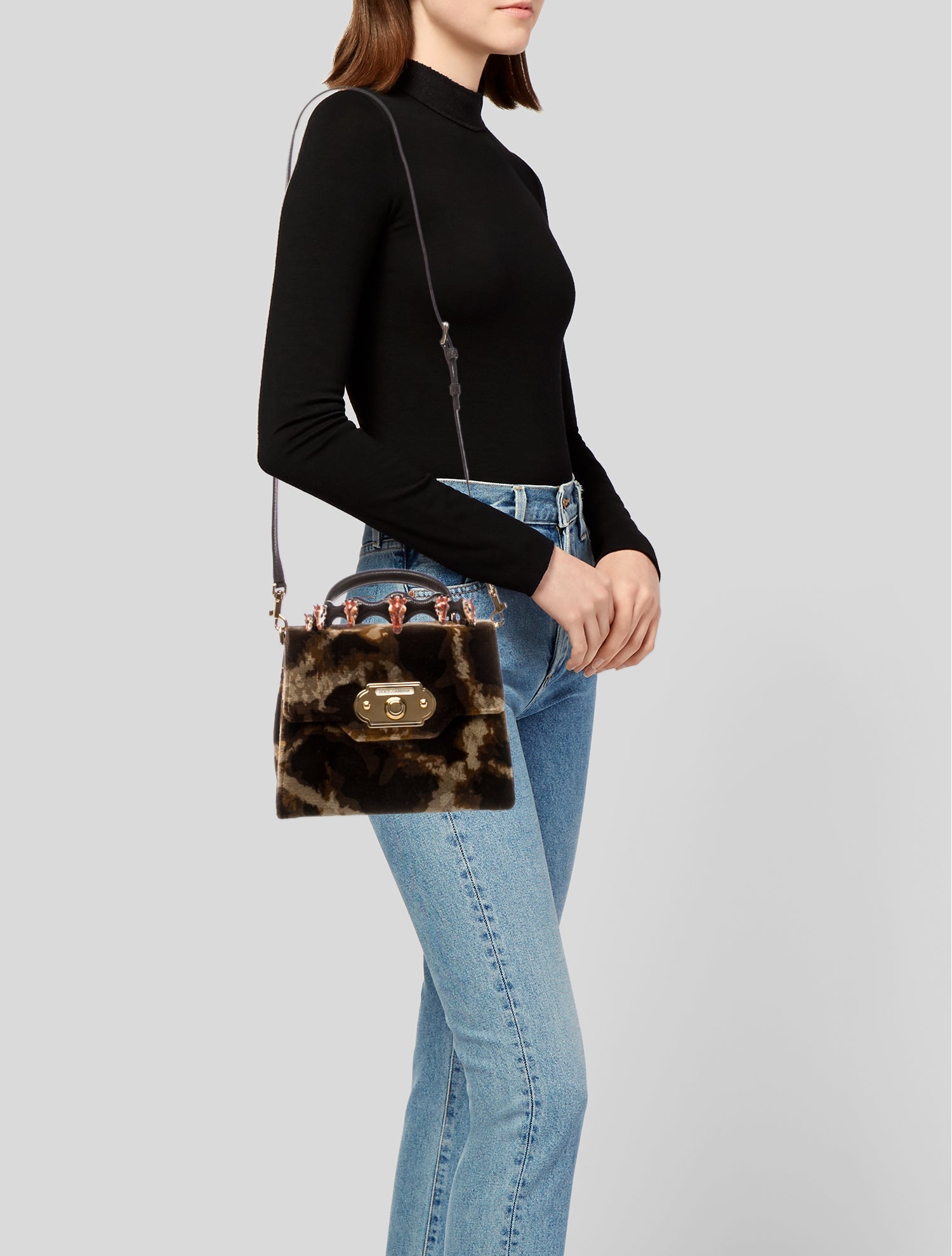 Dolce & Gabbana Velvet Welcome bag