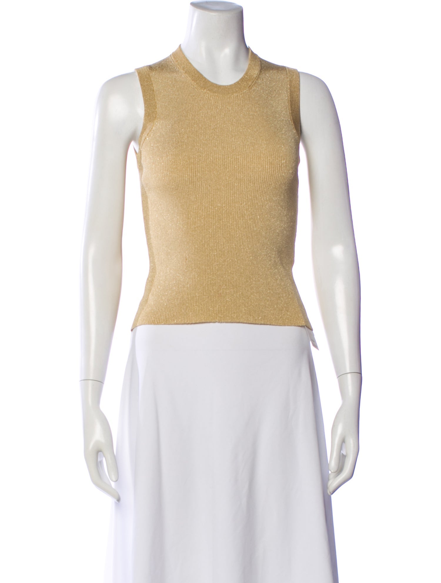 Dolce & Gabbana Crew Neck Sleeveless Top
