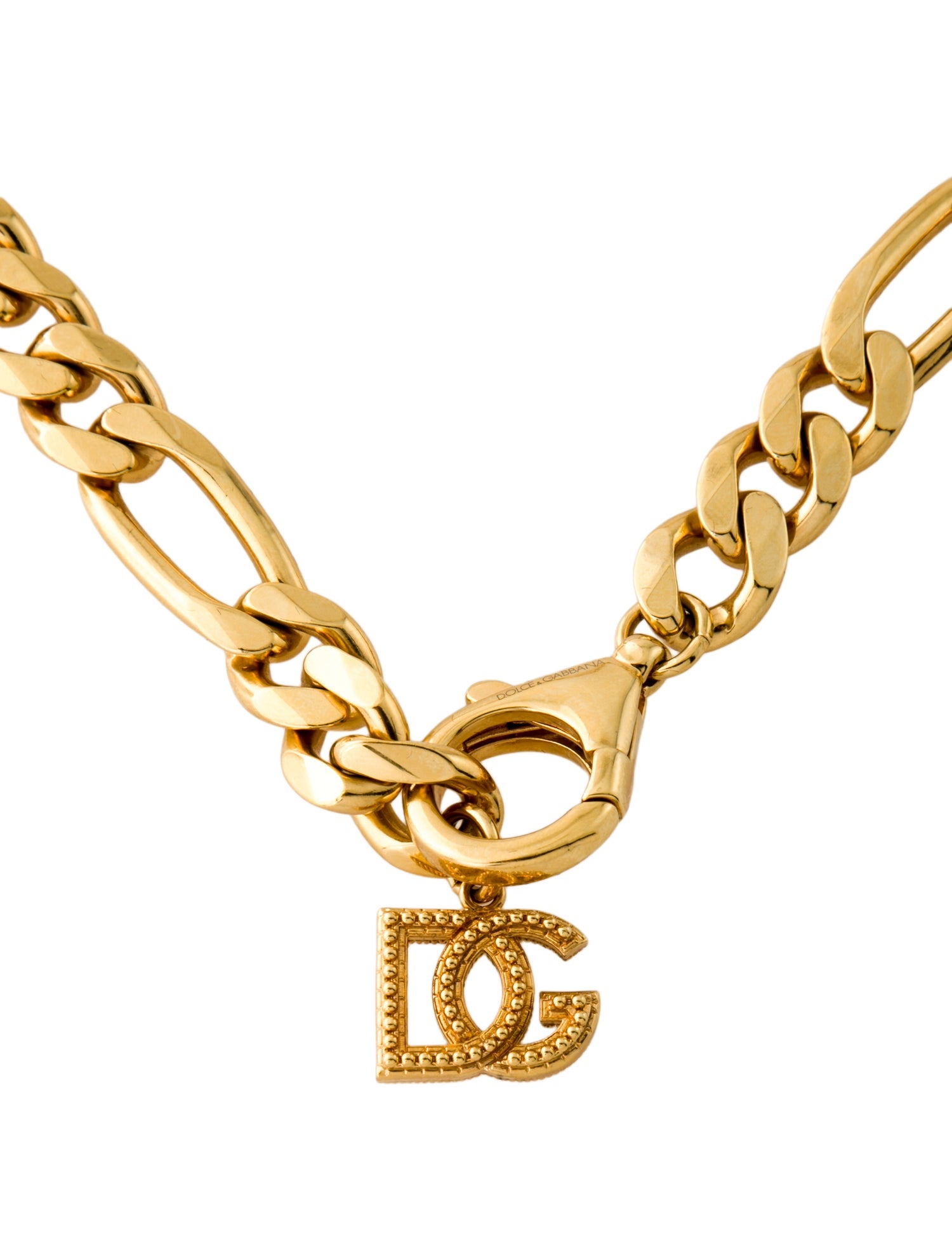 Dolce & Gabbana D&G Charm Chain Necklace