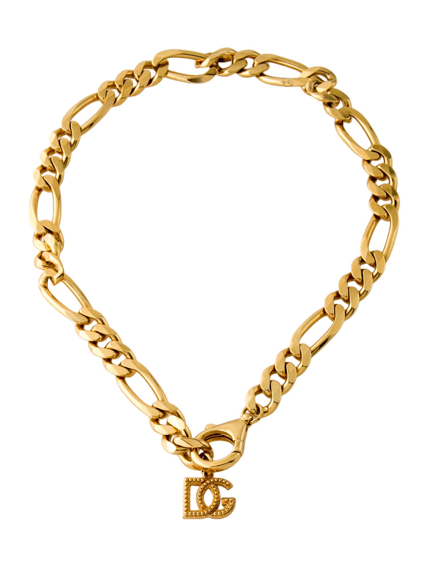 Dolce & Gabbana D&G Charm Chain Necklace