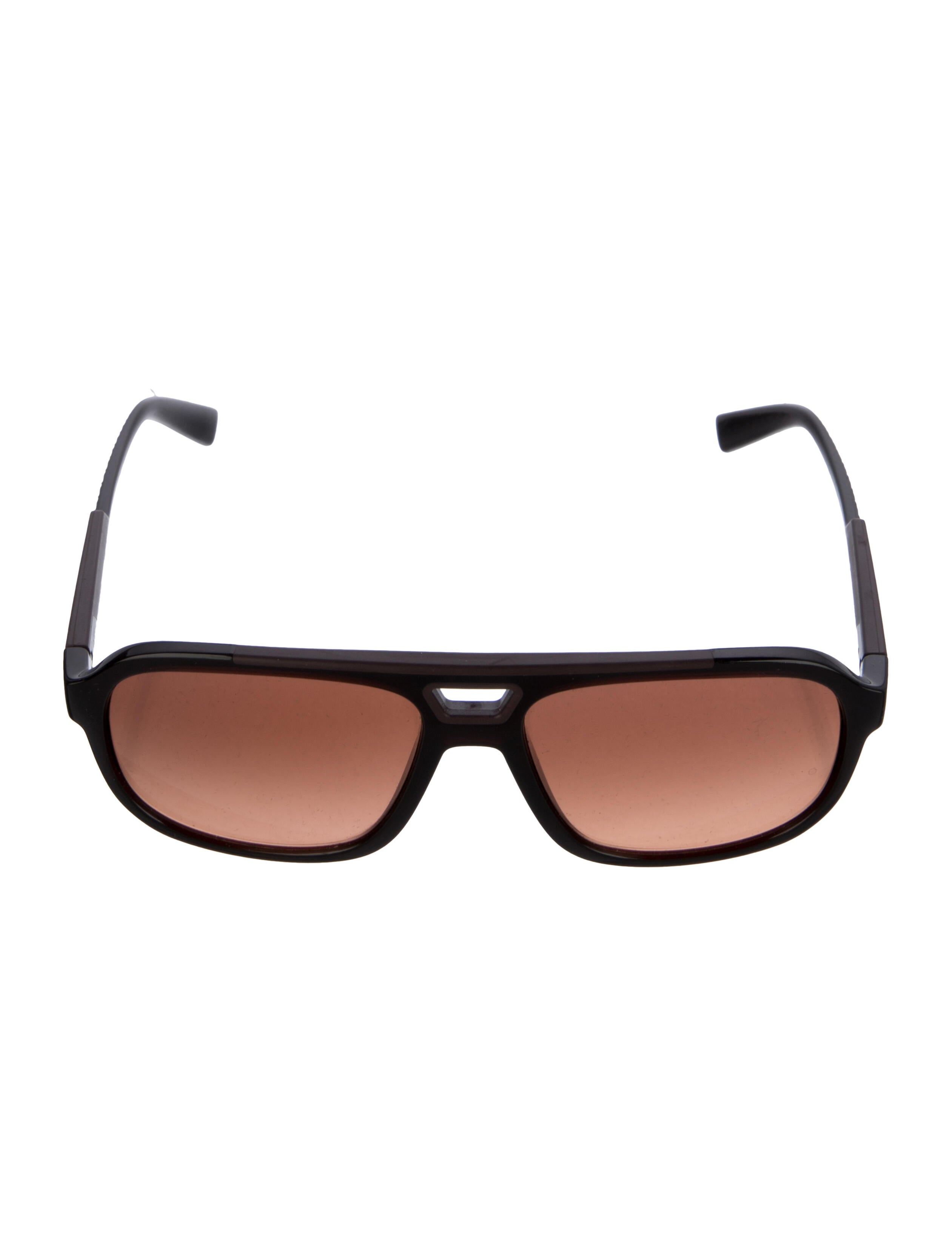 Dolce & Gabbana Square Gradient Sunglasses