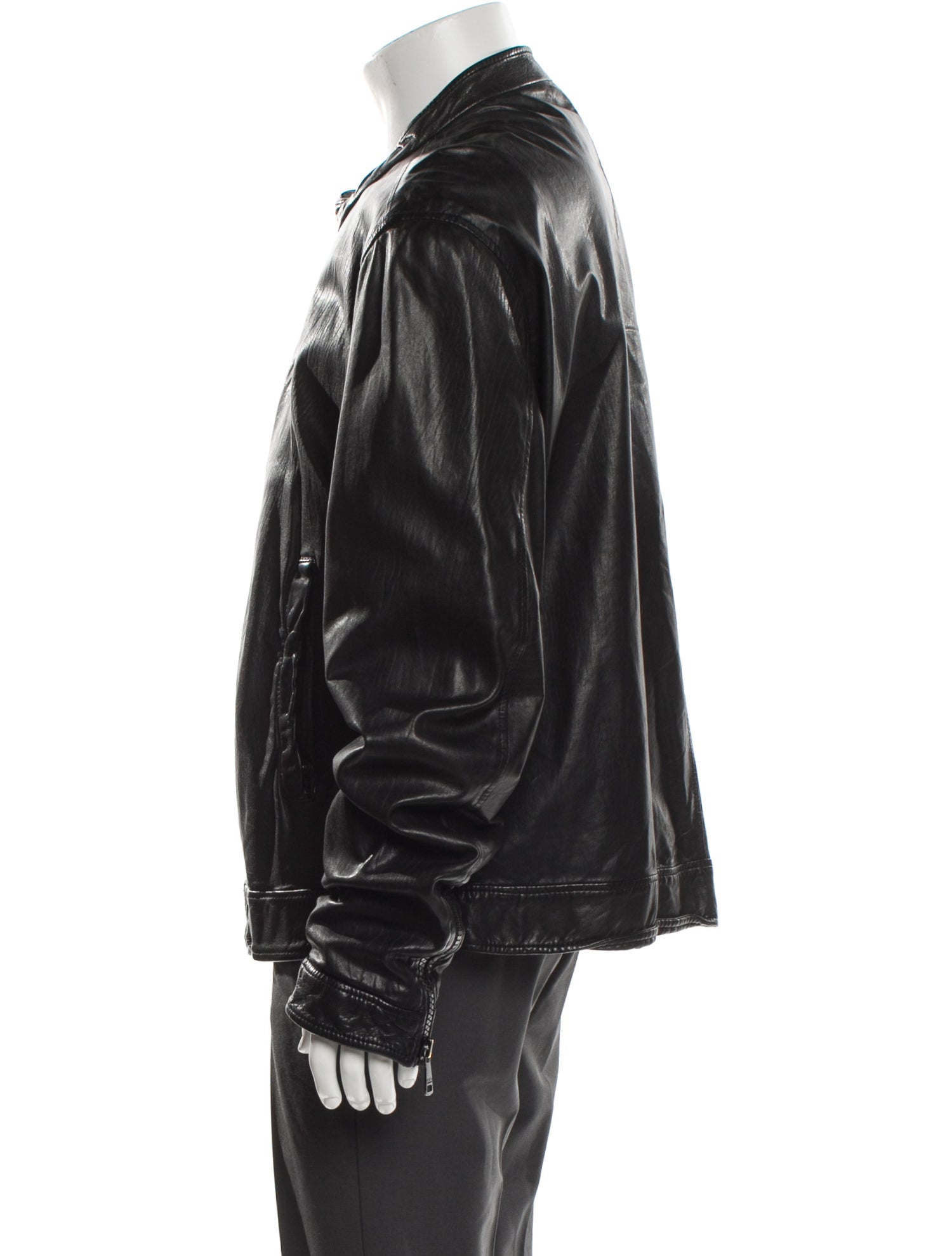 Dolce & Gabbana Lambskin Moto Jacket
