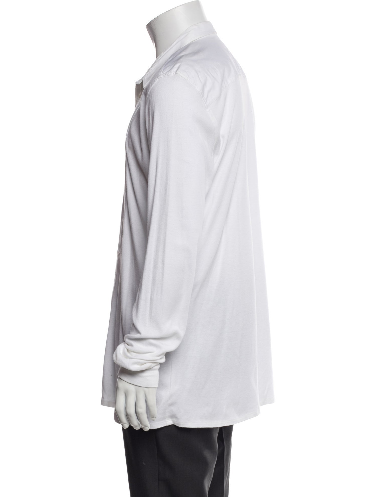 Dolce & Gabbana Long Sleeve Tuxedo Shirt