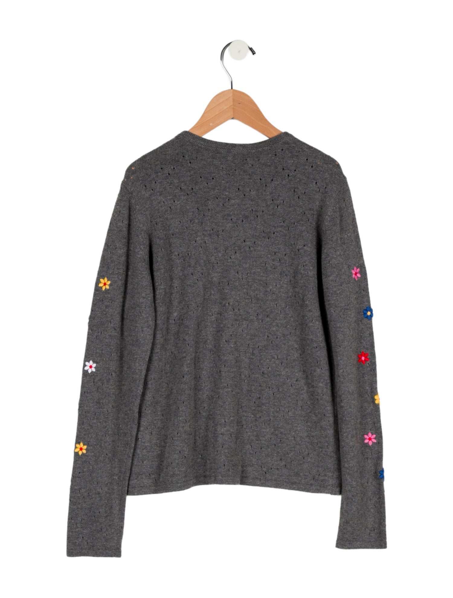 Dolce & Gabbana Girls' Floral Print Knit Cardigan w/Tags