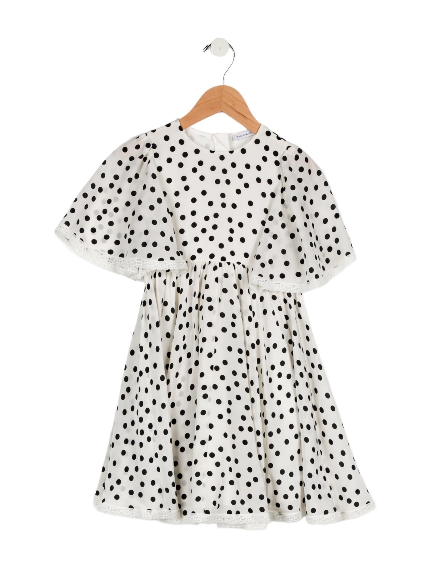 Dolce & Gabbana Girls' Polka Dot Dress