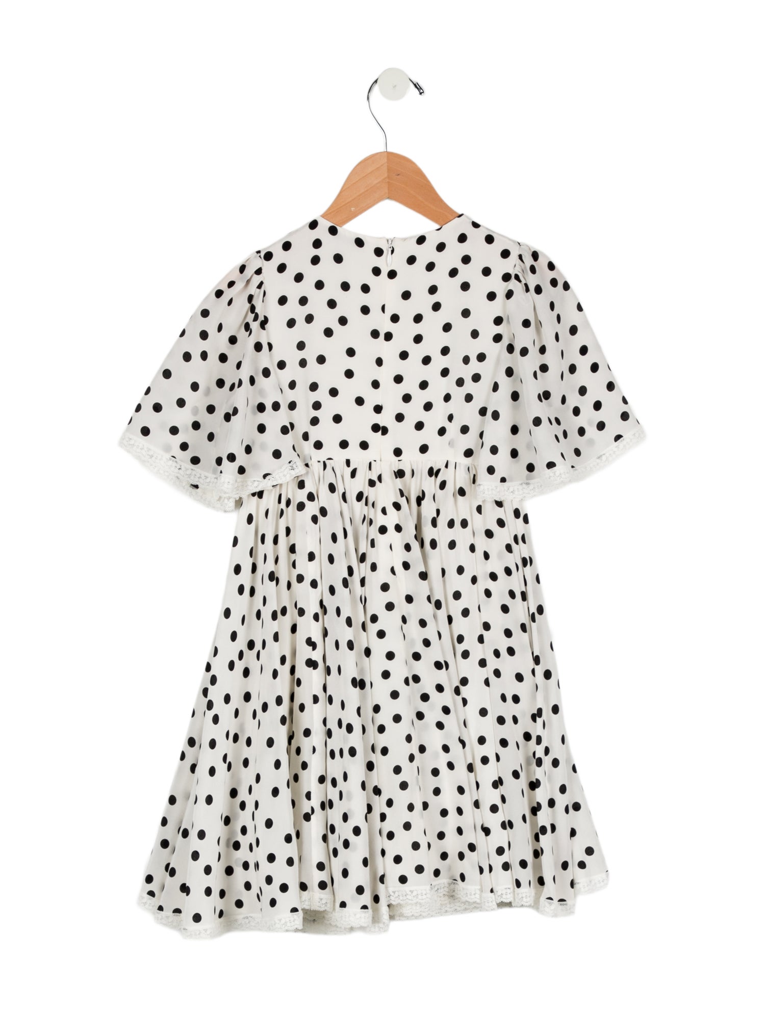 Dolce & Gabbana Girls' Polka Dot Dress