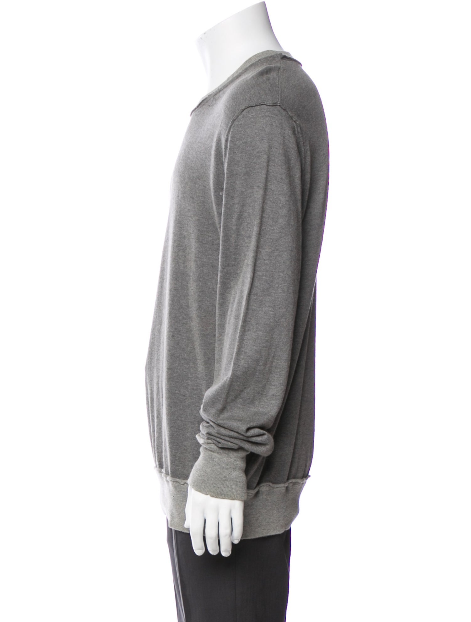 Dolce & Gabbana Crew Neck Long Sleeve Pullover