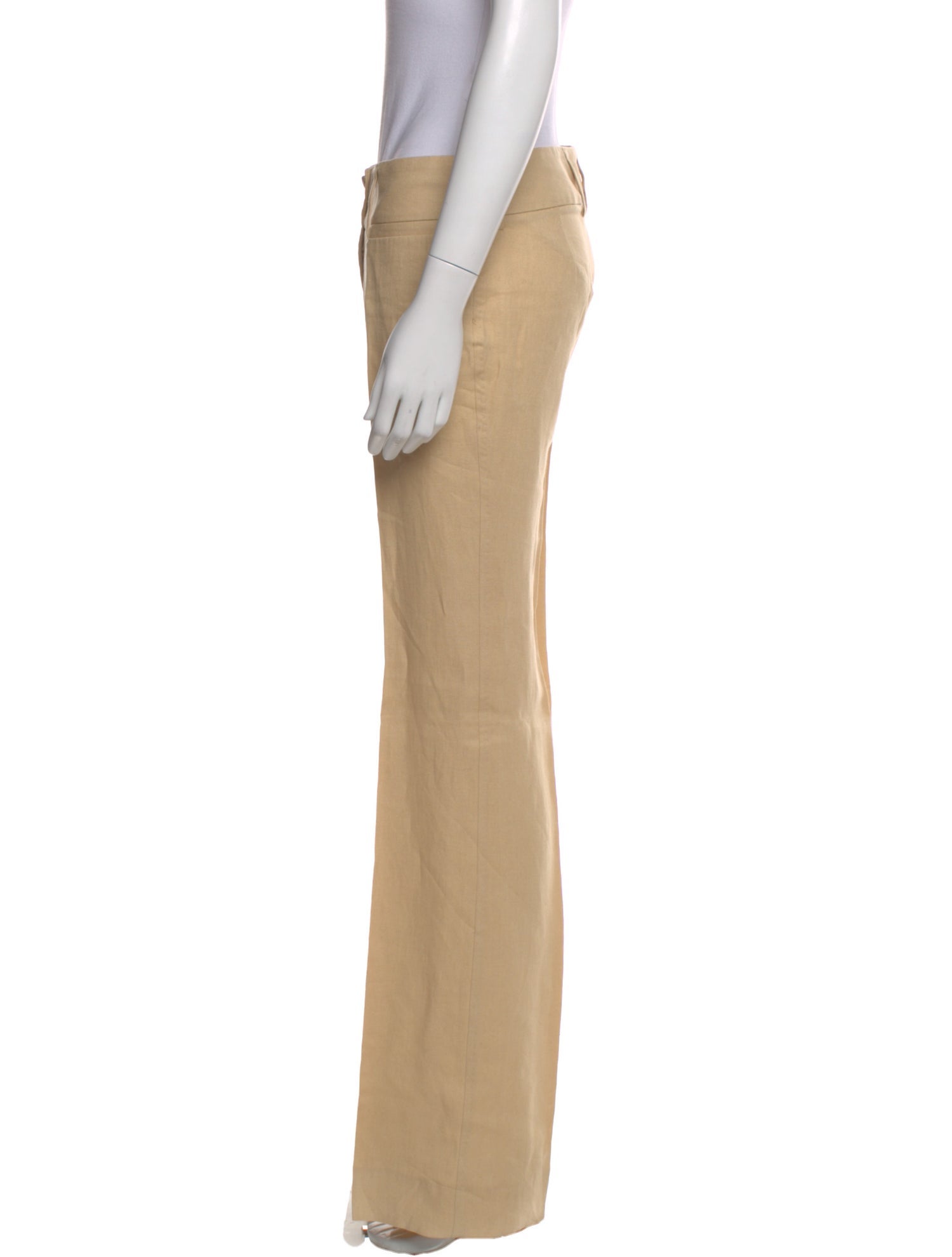 Dolce & Gabbana Linen Wide Leg Pants