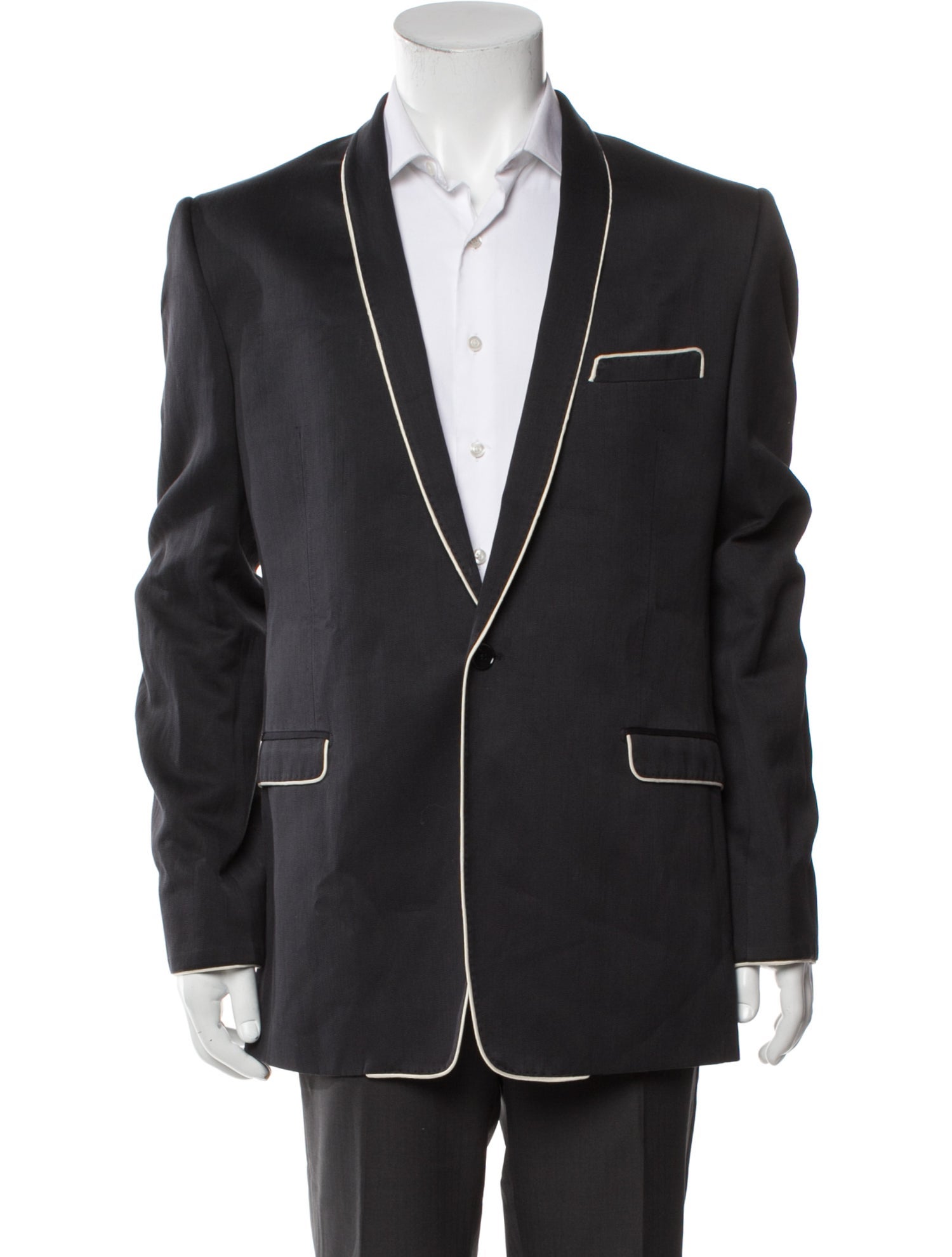 Dolce & Gabbana Cotton Textured Blazer