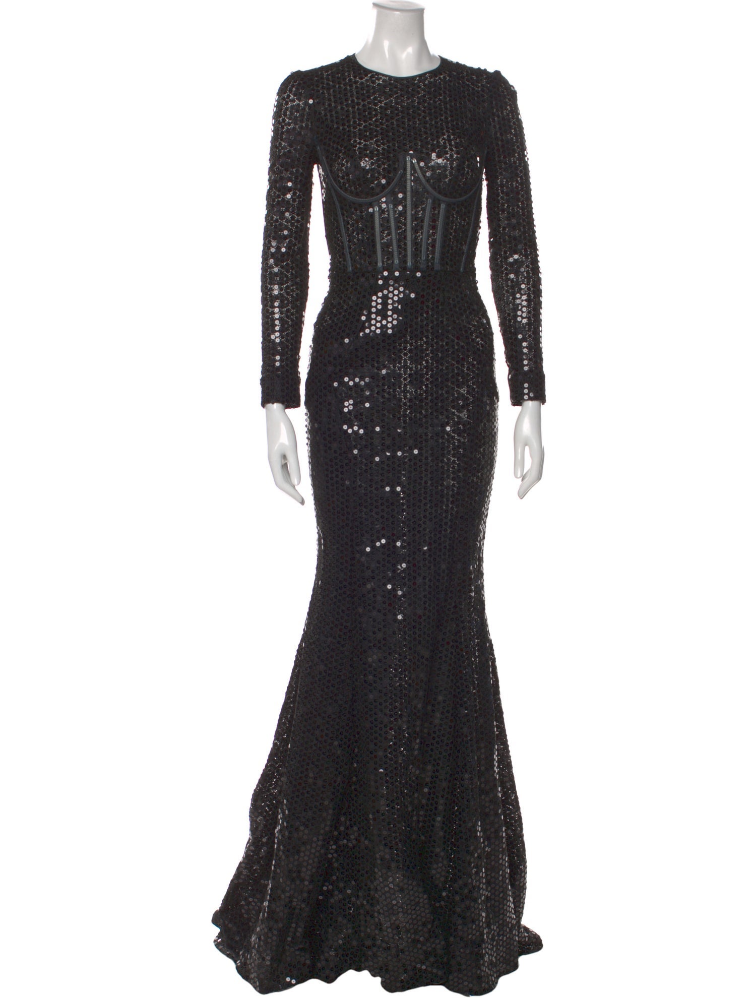 Dolce & Gabbana Sequin Long Dress
