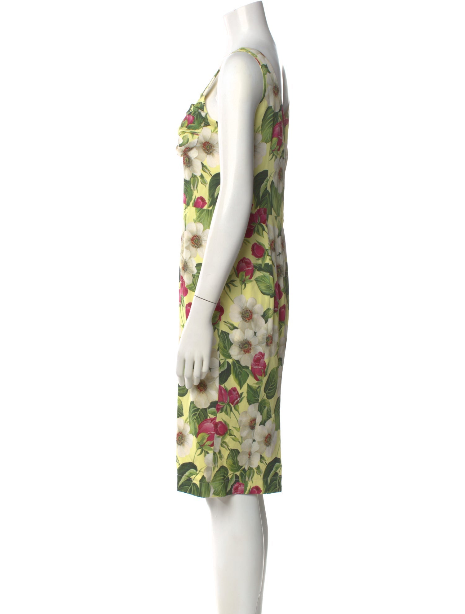 Dolce & Gabbana Silk Knee-Length Dress