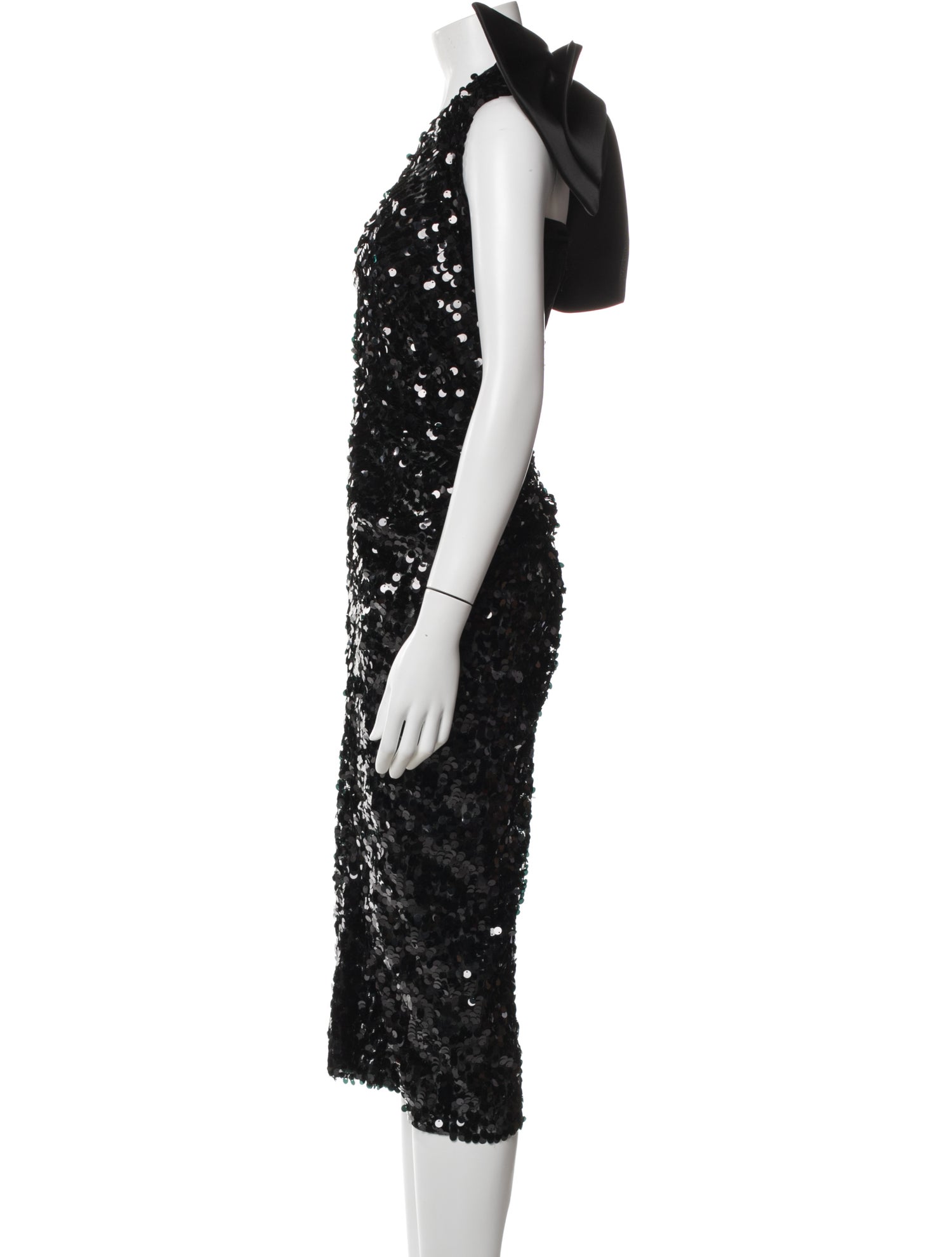 Dolce & Gabbana Silk Midi Length Dress