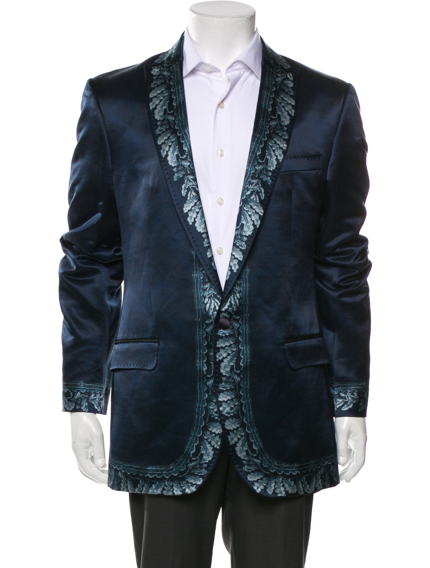 D&G Wool Printed Blazer