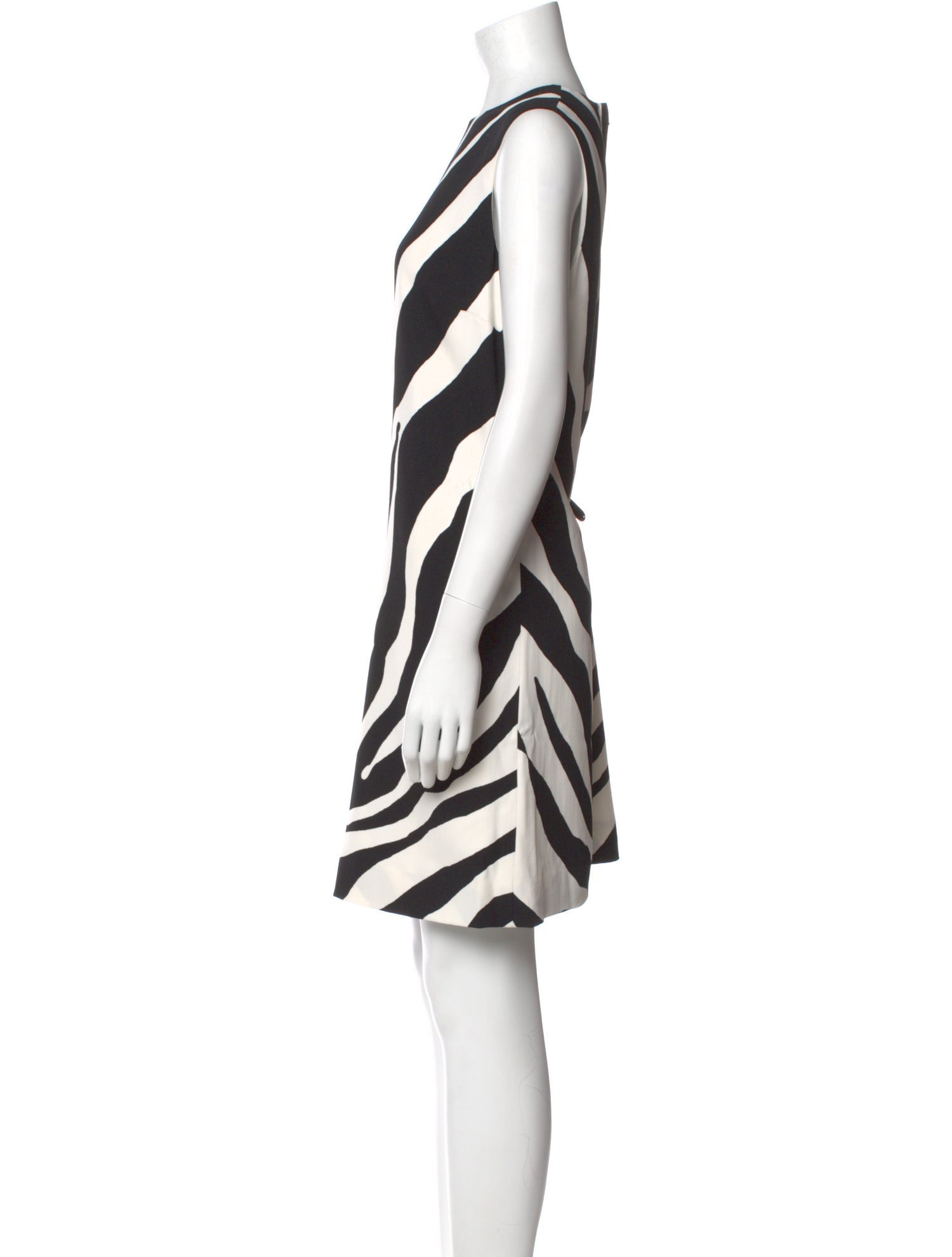 Dolce & Gabbana Animal Print Mini Dress