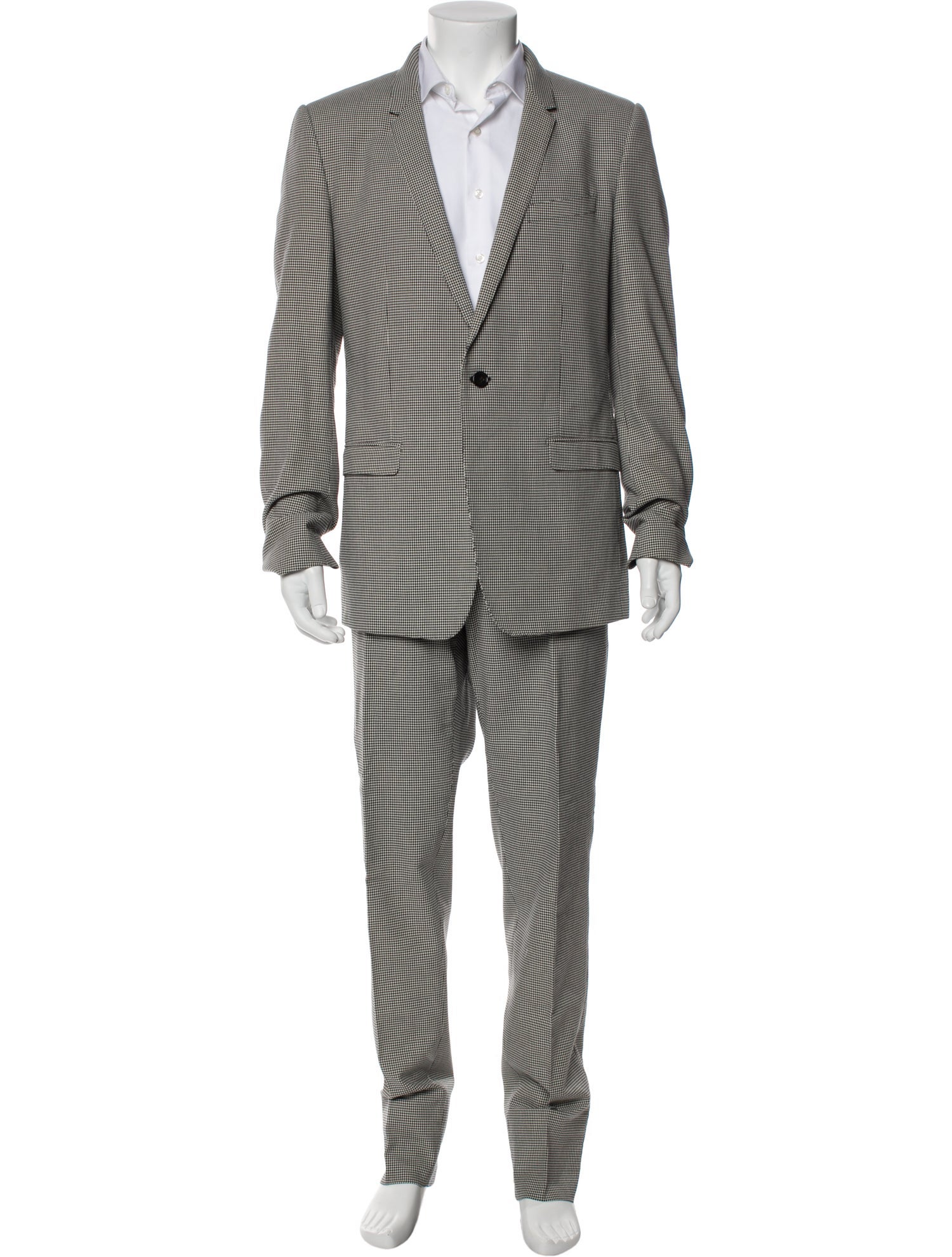 Dolce & Gabbana Plaid Print Two-Piece Blazer