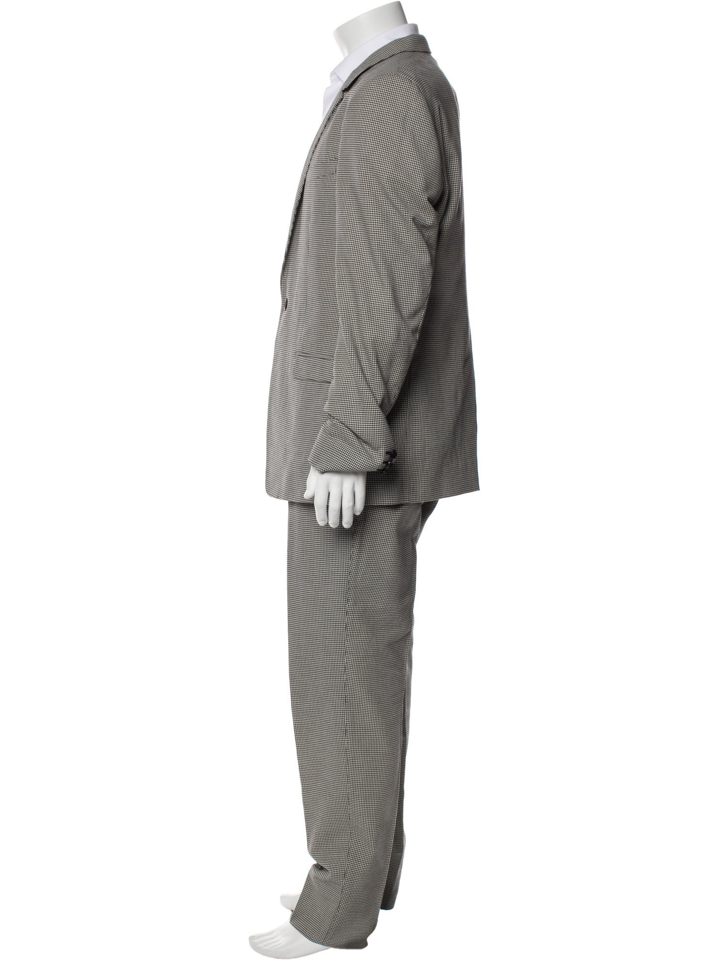 Dolce & Gabbana Plaid Print Two-Piece Blazer