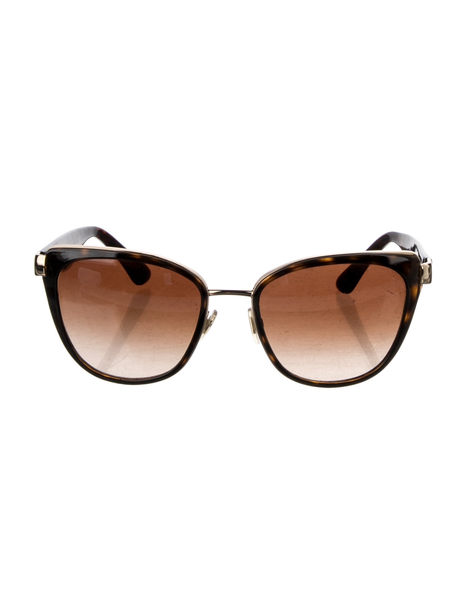 Dolce & Gabbana Cat-Eye Gradient Sunglasses