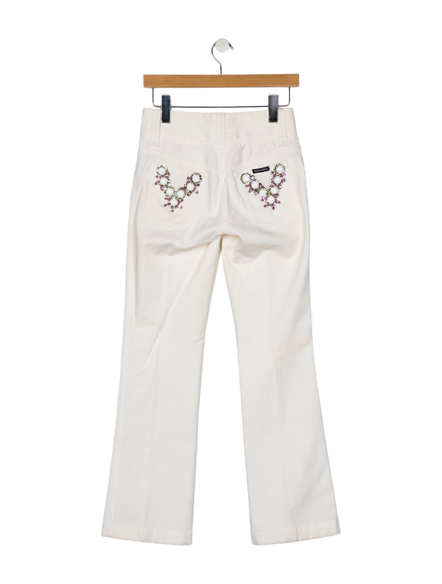Dolce & Gabbana Low-Rise Wide Leg Jeans