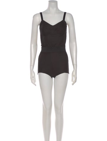 Pre-owned Dolce & Gabbana Vintage 2010 Bodysuit W/ Tags In Black