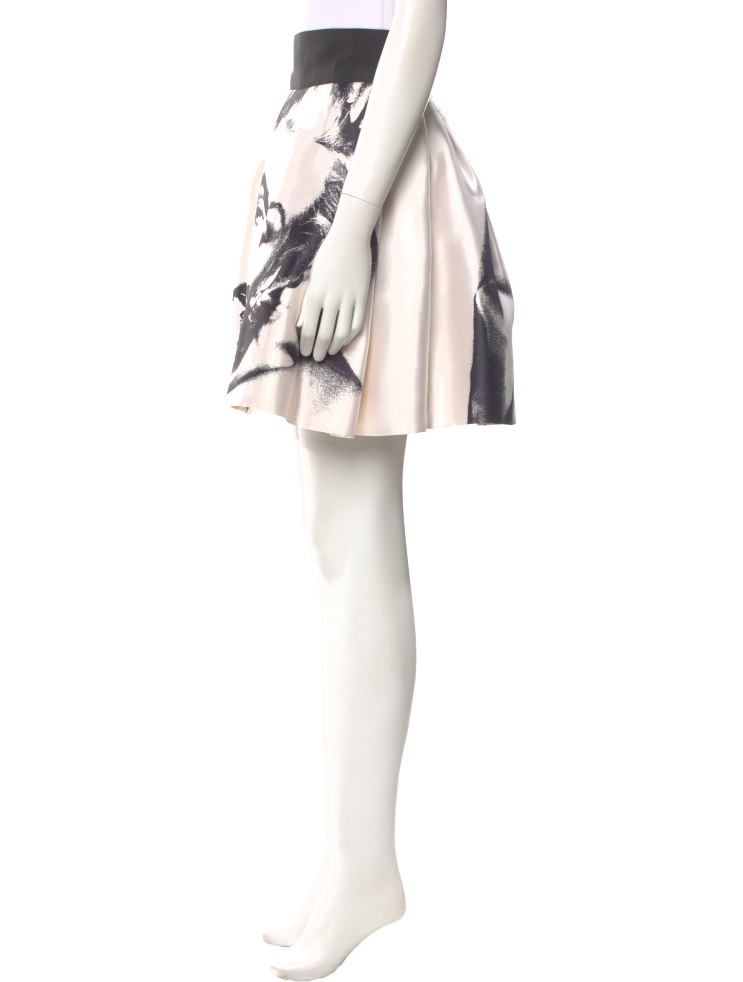 Dolce & Gabbana Silk Mini Skirt