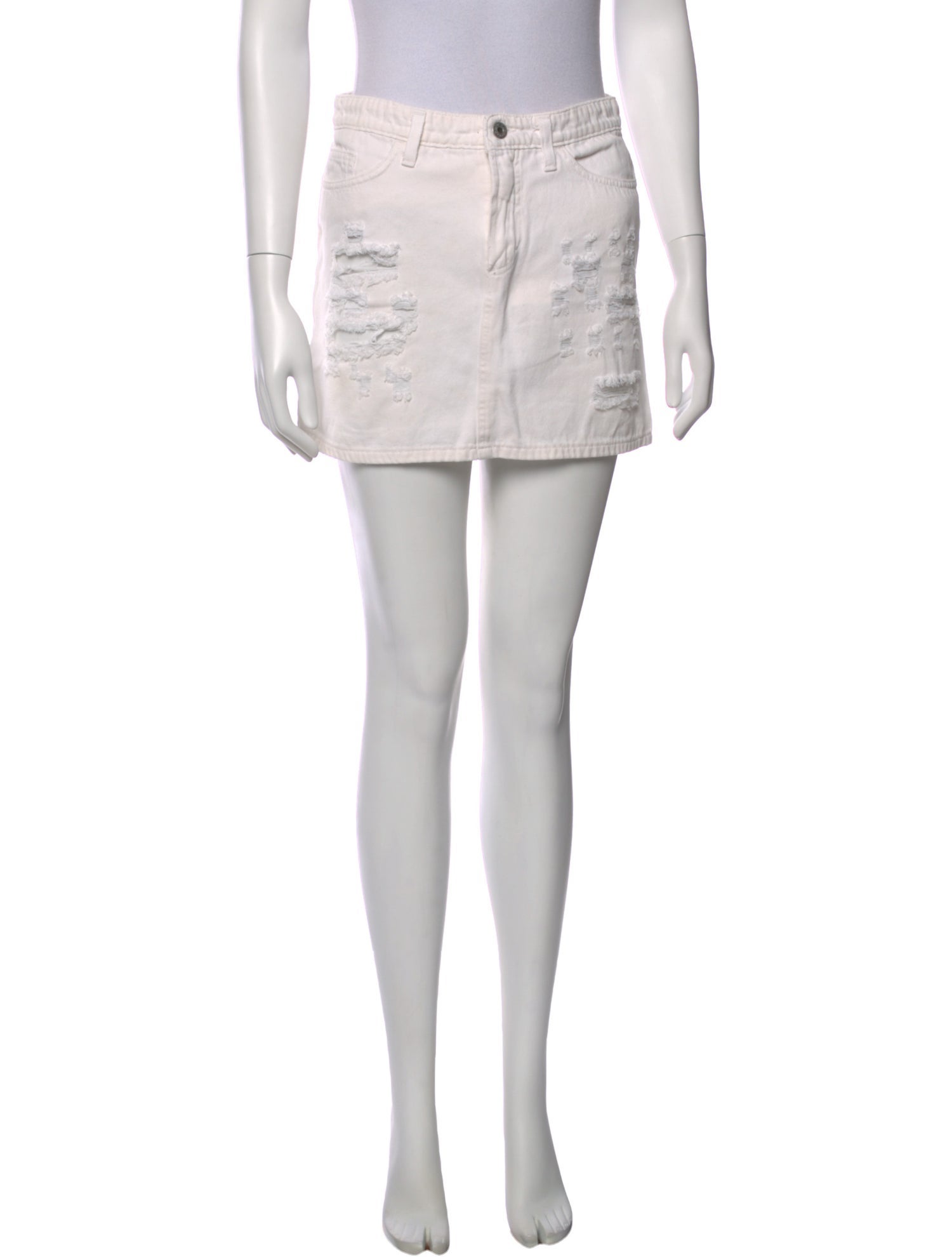 Dolce & Gabbana Lace Trim Embellishment Mini Skirt