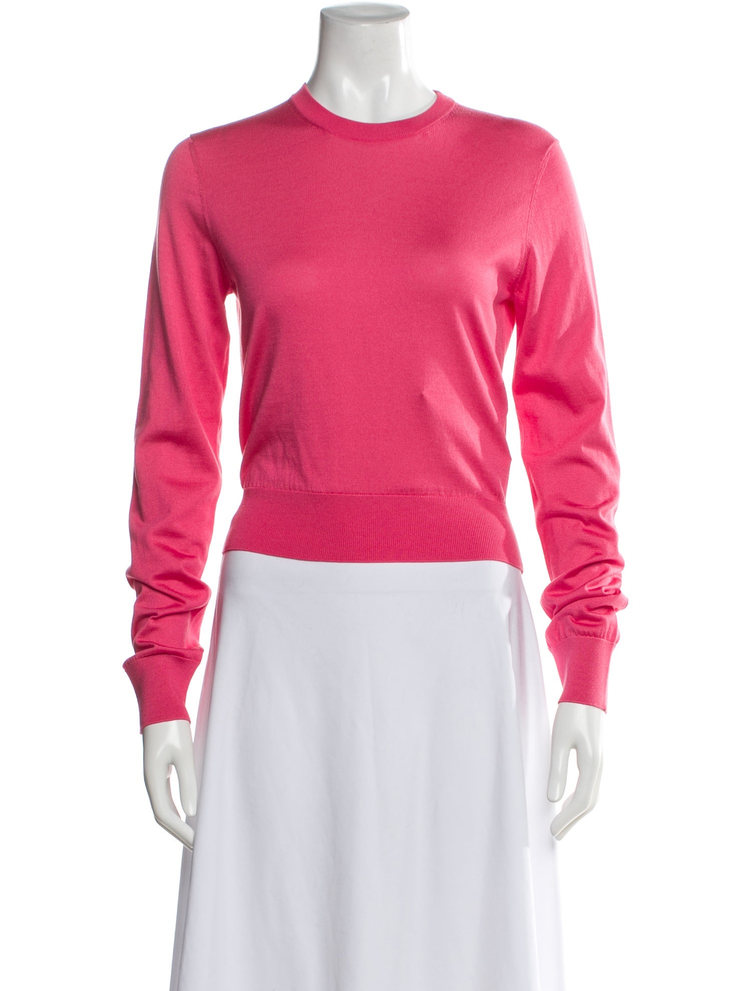 Dolce & Gabbana Silk Crew Neck Sweater w/ Tags