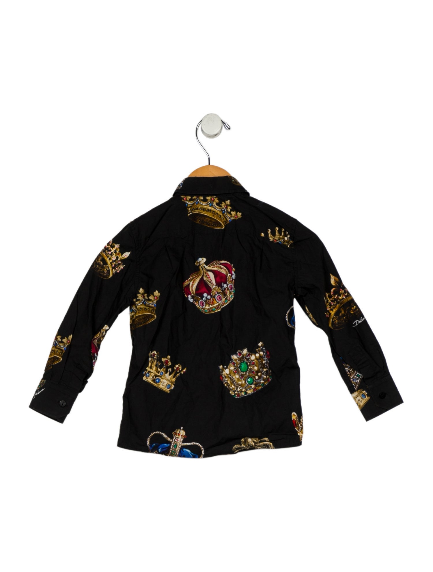 Dolce & Gabbana Girls' black long sleeve