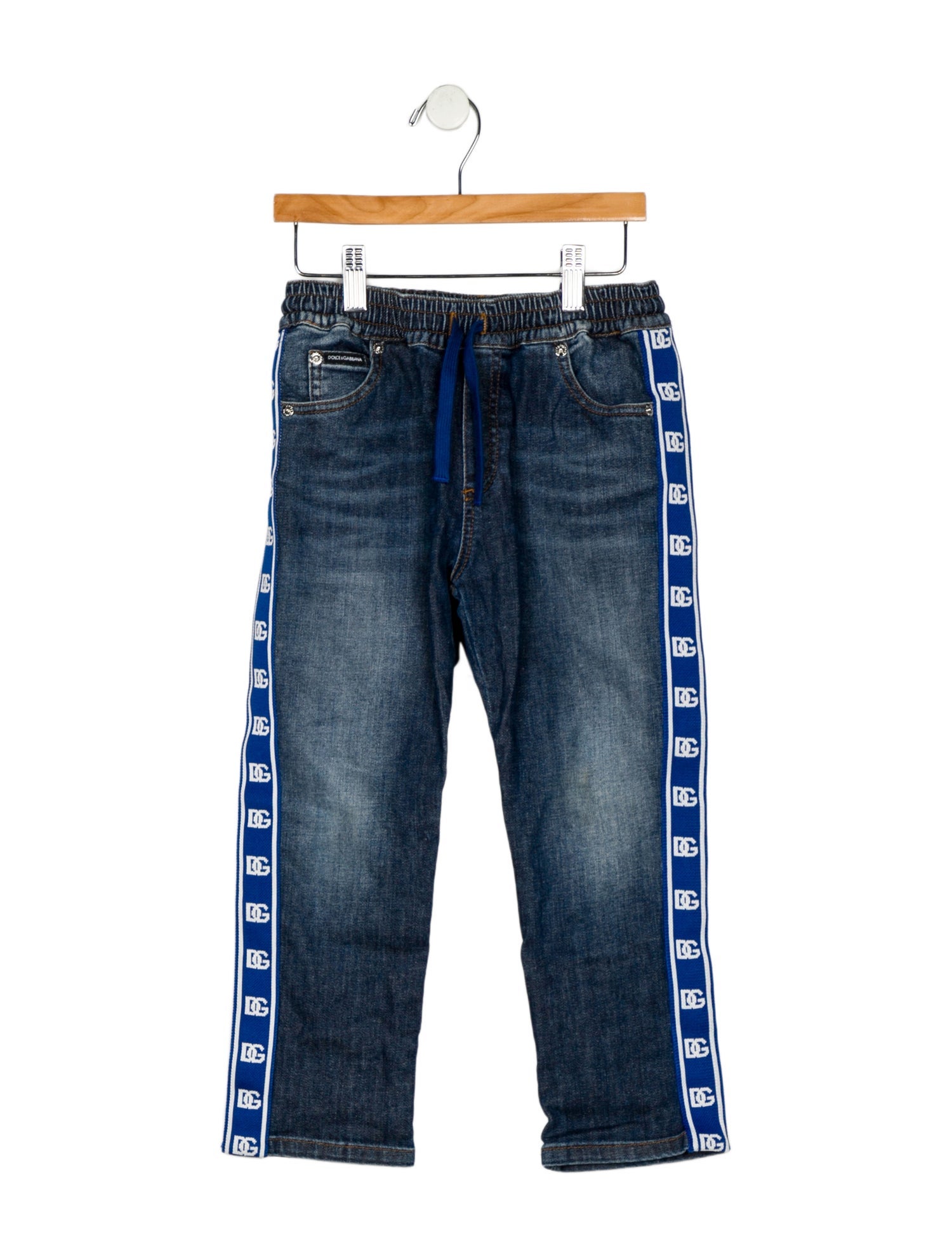 Dolce & Gabbana Girls' blue pants