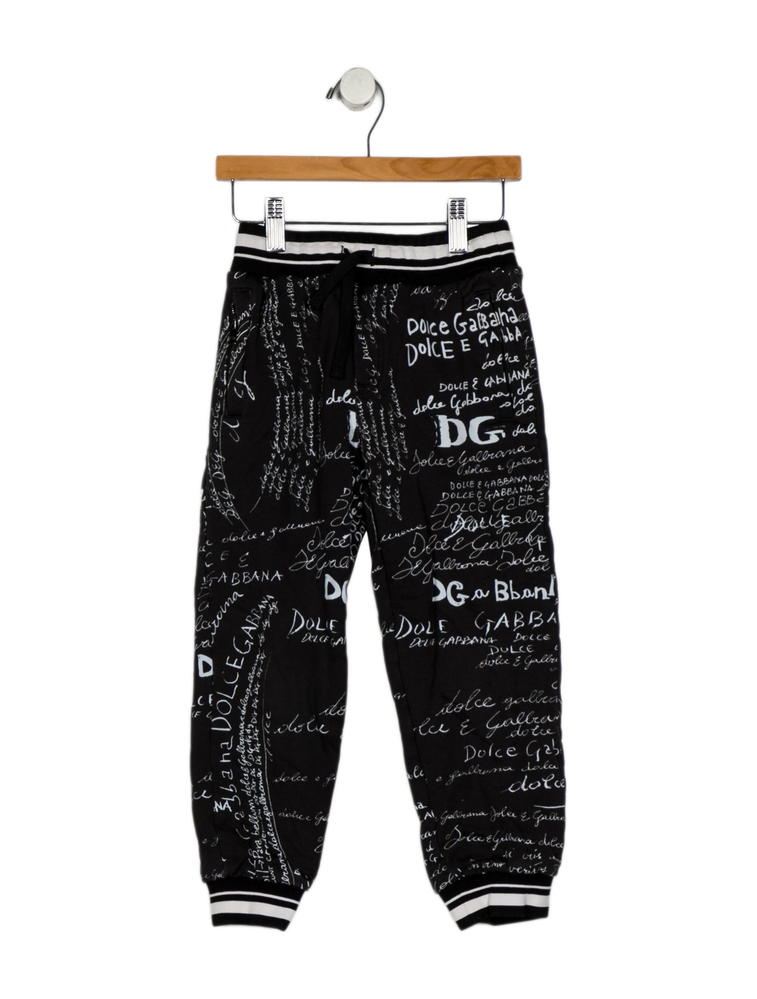 Dolce & Gabbana Girls' black pants