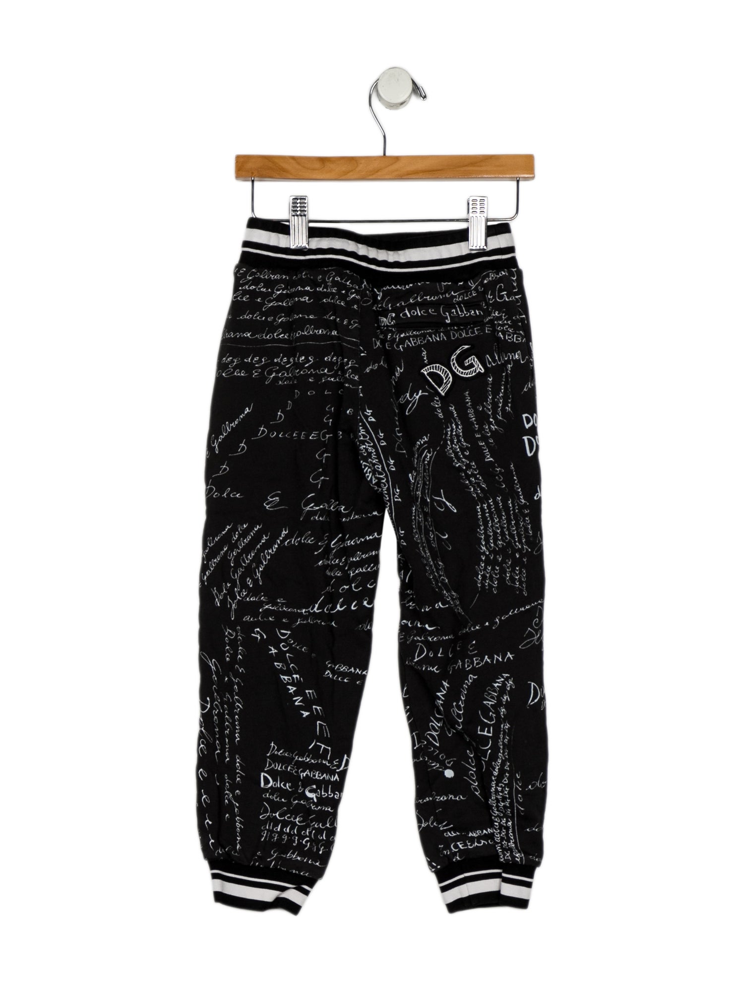 Dolce & Gabbana Girls' black pants