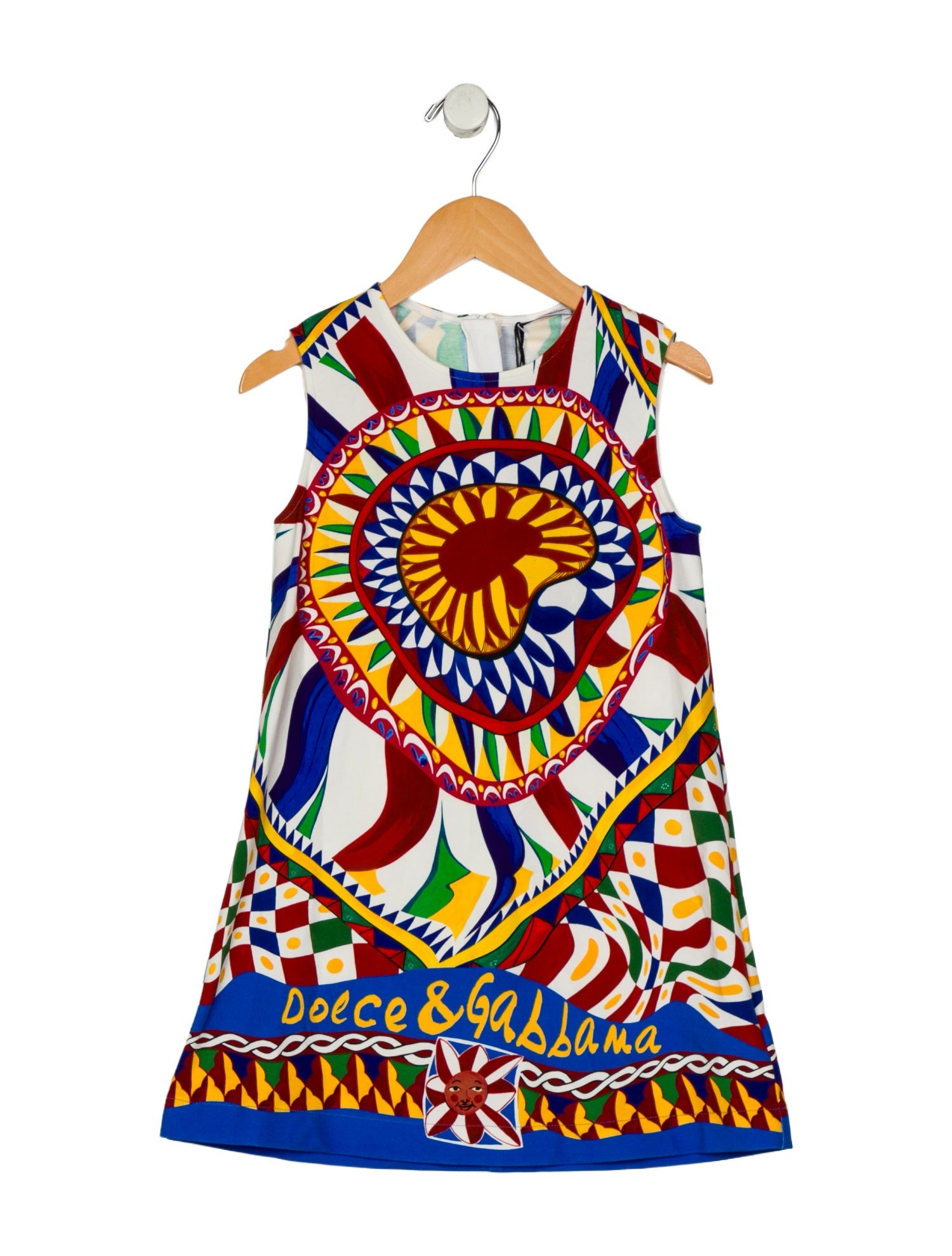 Dolce & Gabbana Girls multicolored dress.