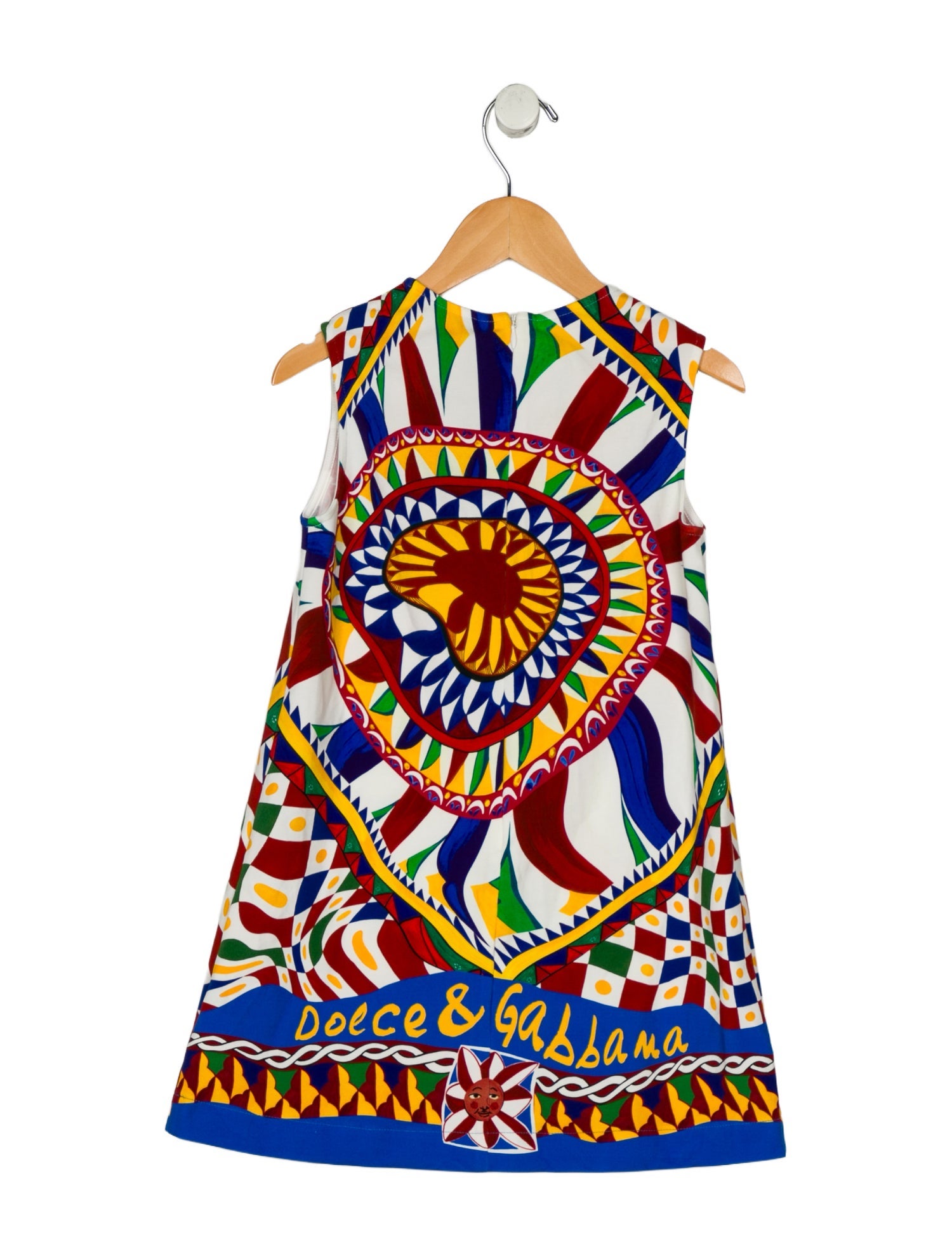 Dolce & Gabbana Girls multicolored dress.