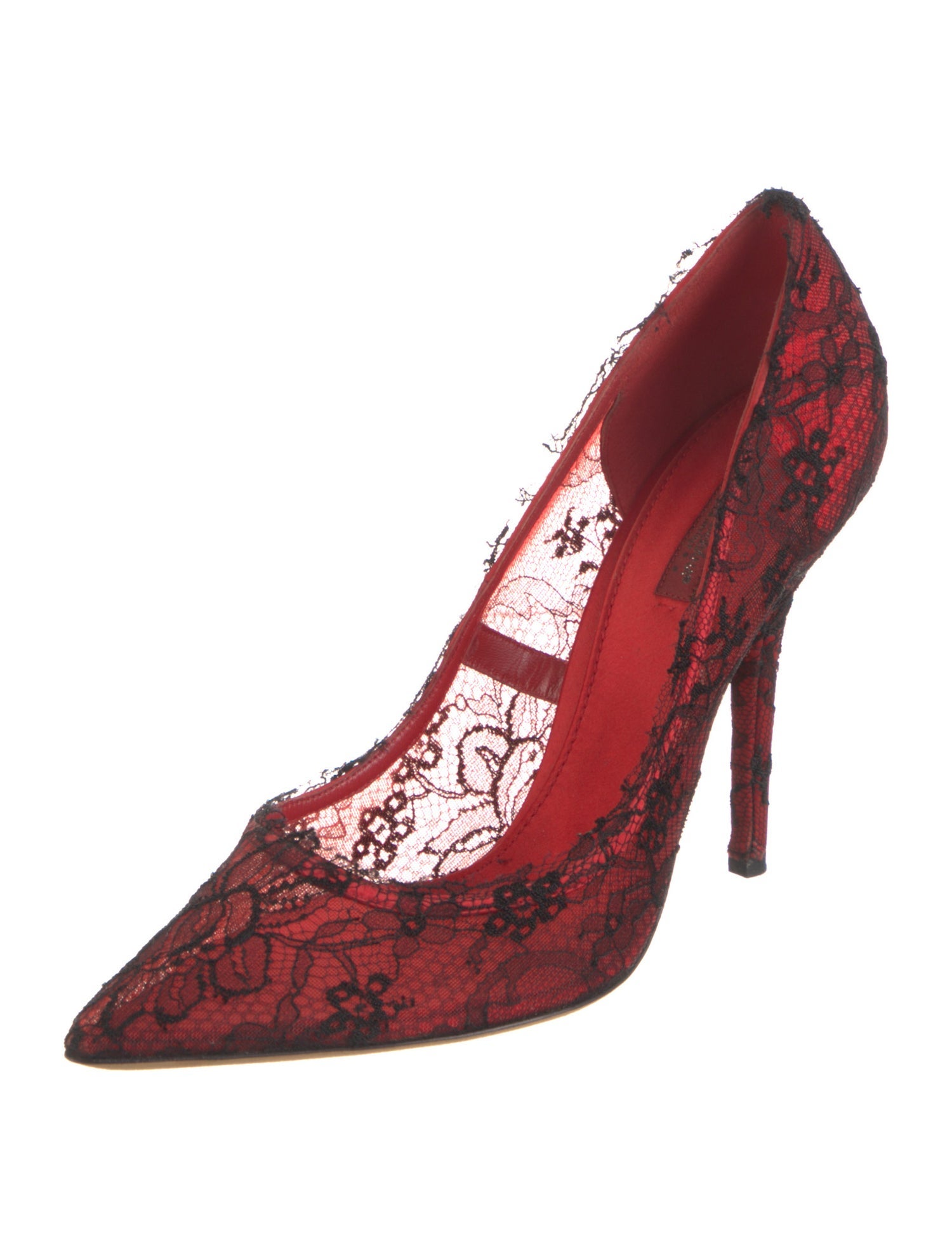 Dolce & Gabbana Lace Lace Pattern Pumps