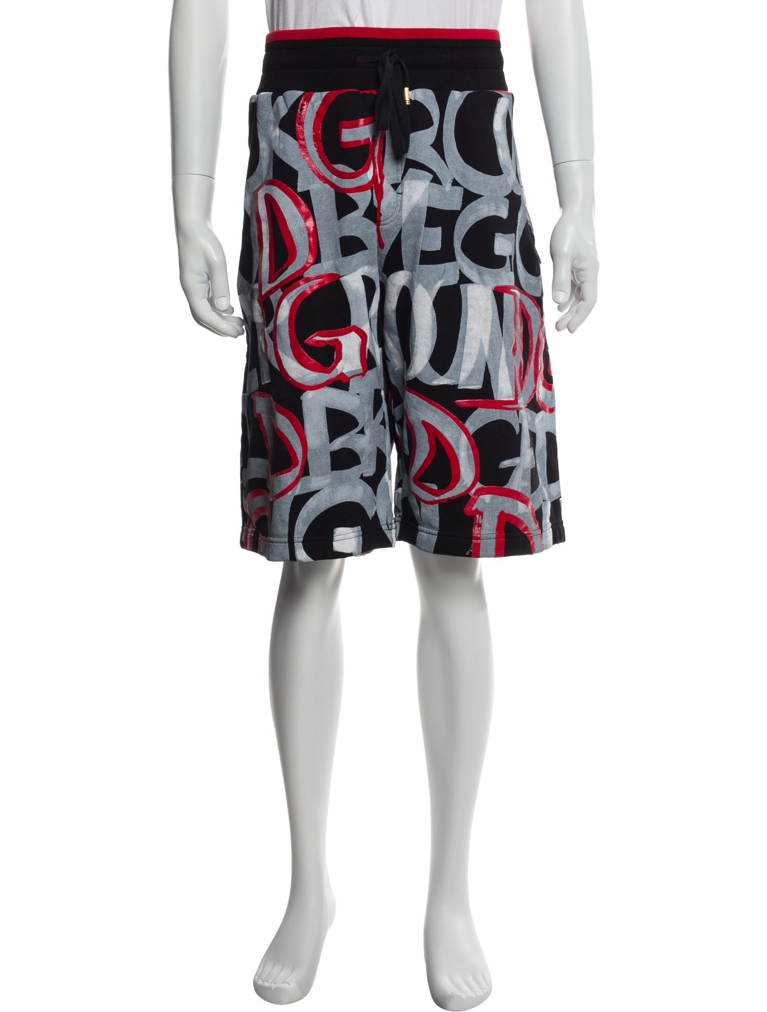 Dolce & Gabbana Printed Jogger Shorts