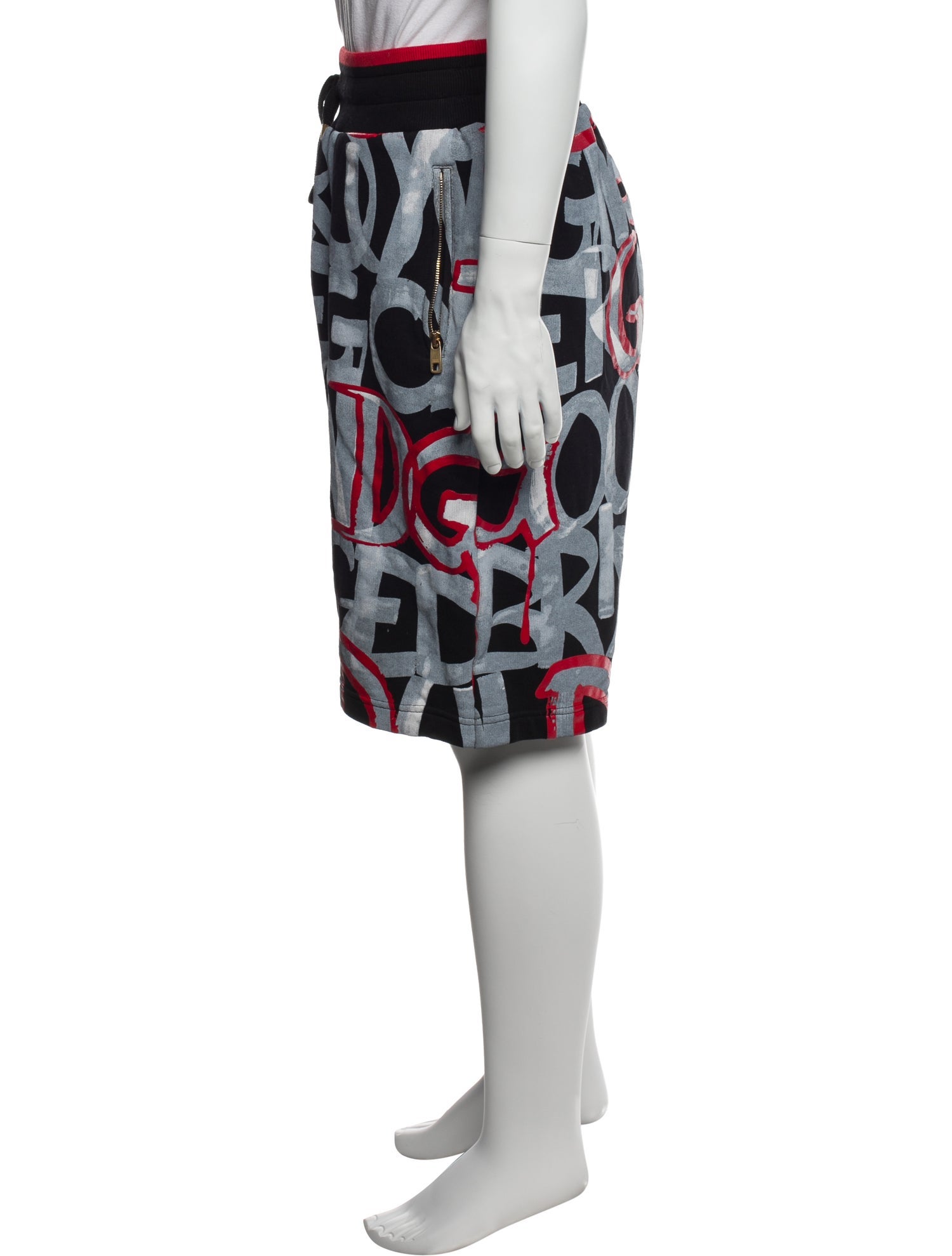Dolce & Gabbana Printed Jogger Shorts