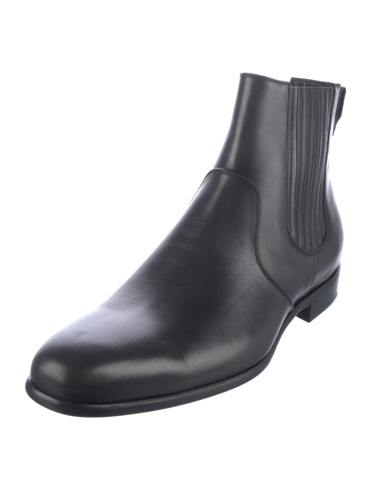Dolce & Gabbana Leather Chelsea Boots