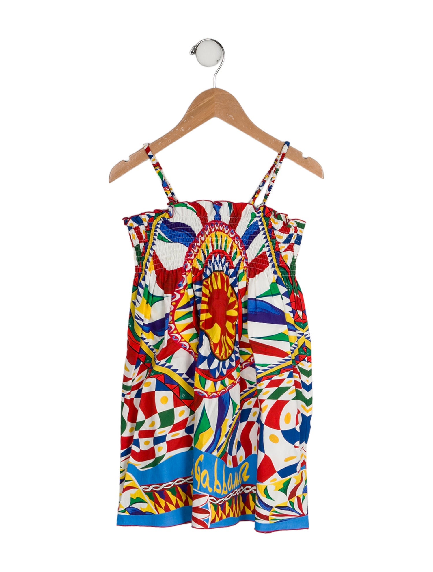 Dolce & Gabbana Ruffle Trimmed Dress