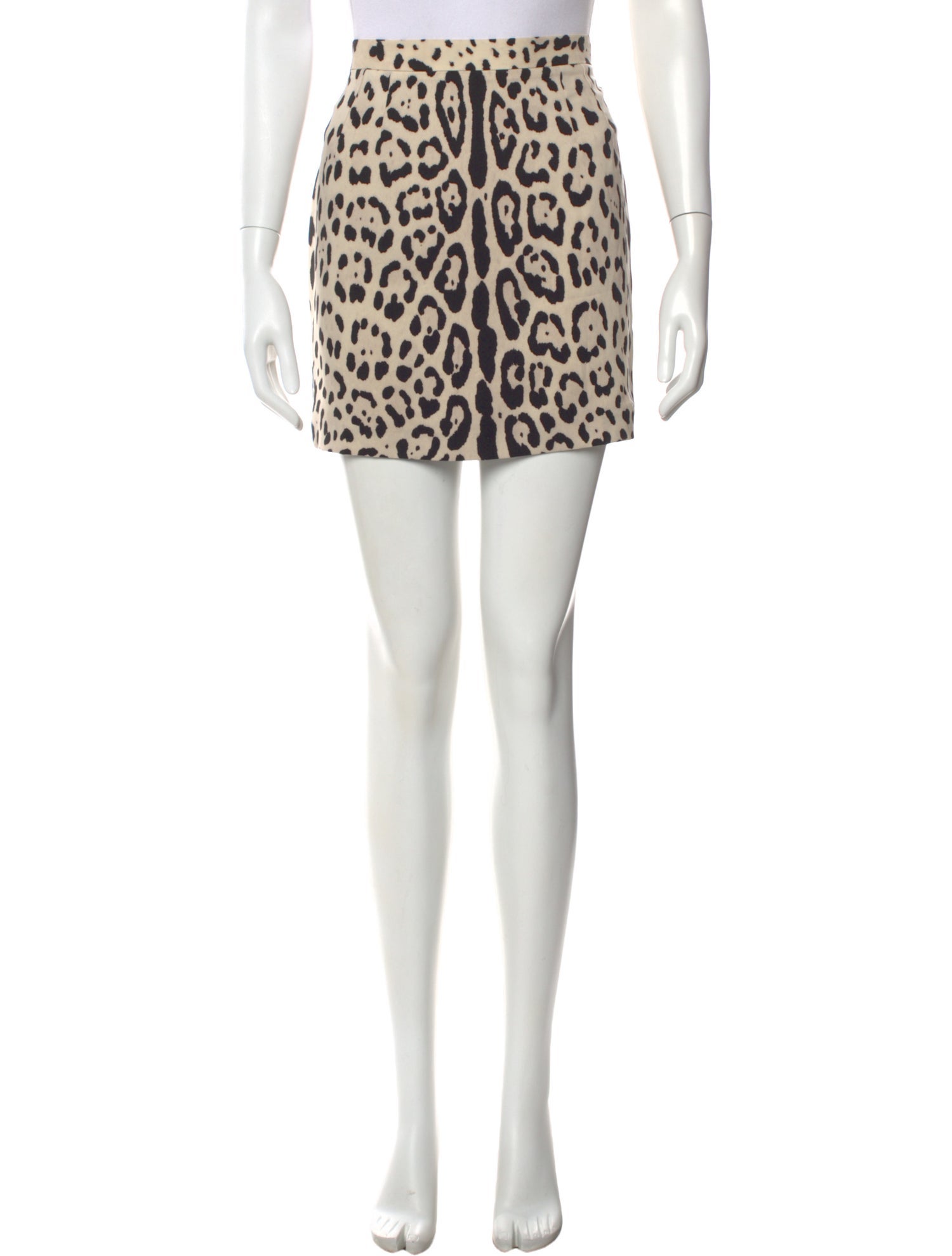 Dolce & Gabbana Silk Mini Skirt