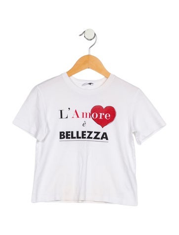 Pre-owned Dolce & Gabbana Babies' Cotton White Graphic T-shirt