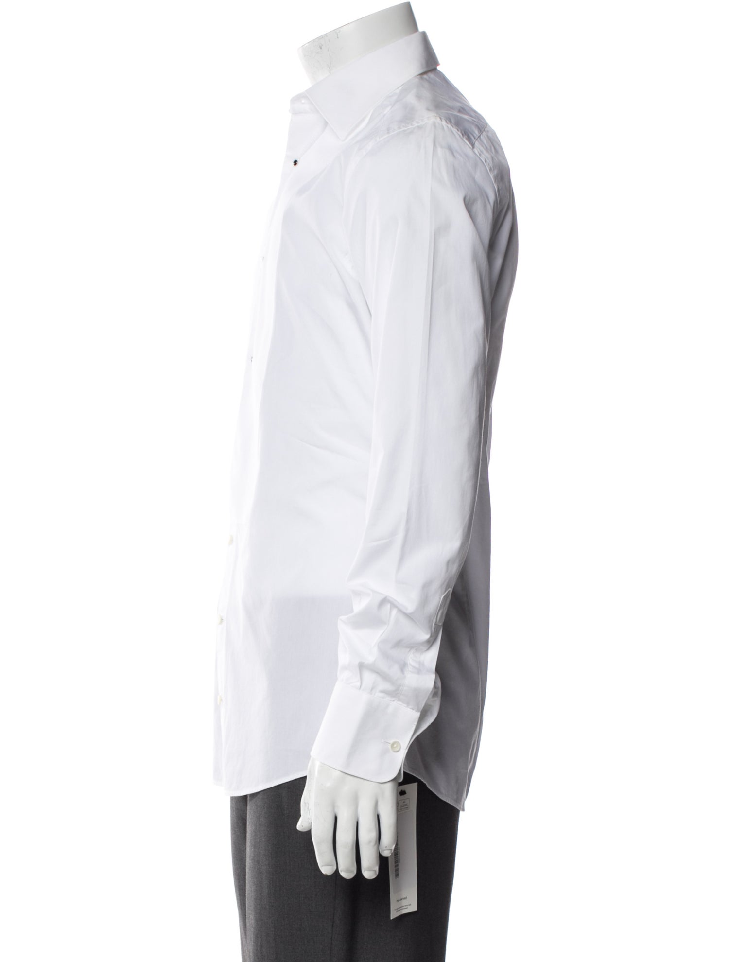 Dolce & Gabbana Long Sleeve Tuxedo Shirt