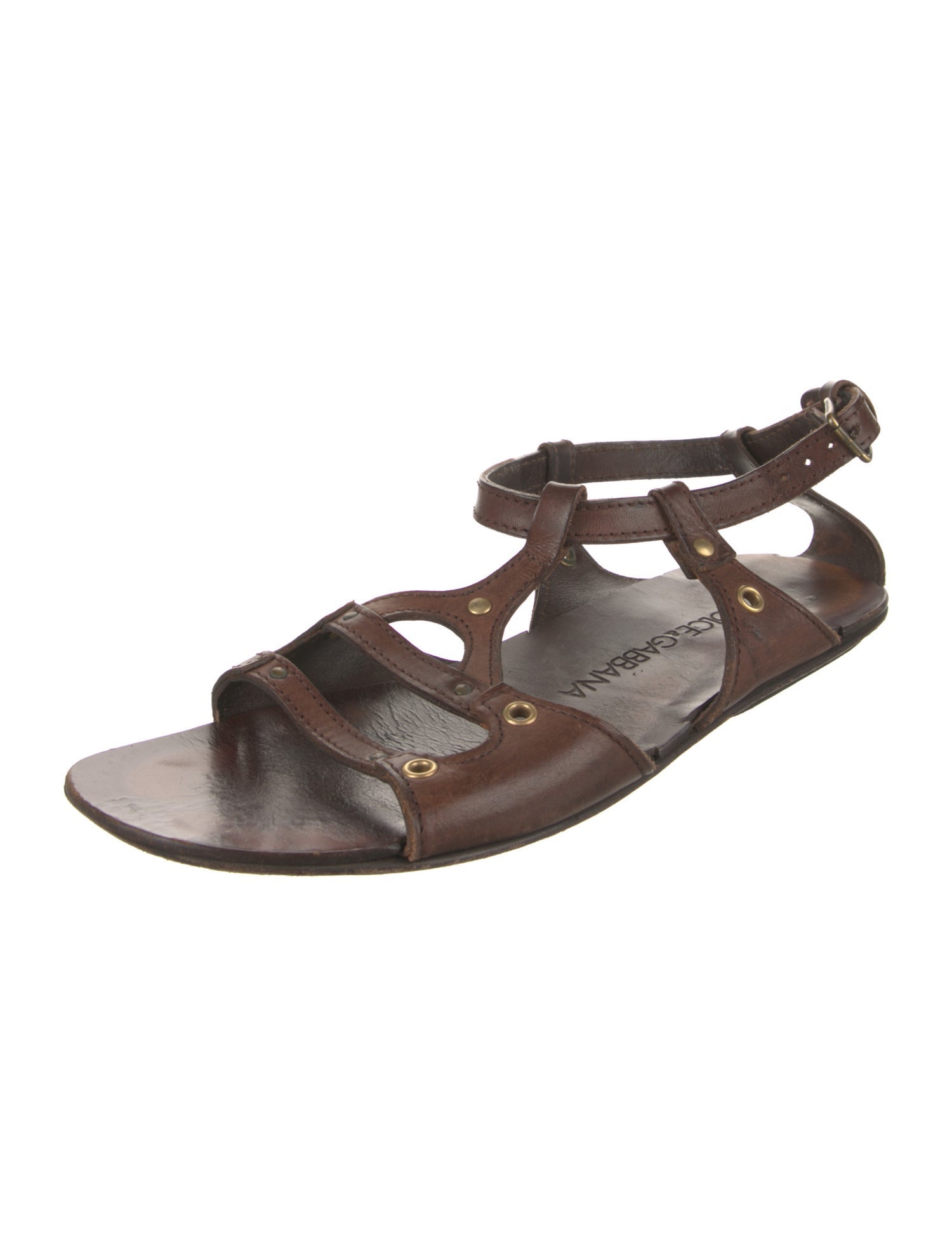 Dolce & Gabbana Leather Sandals