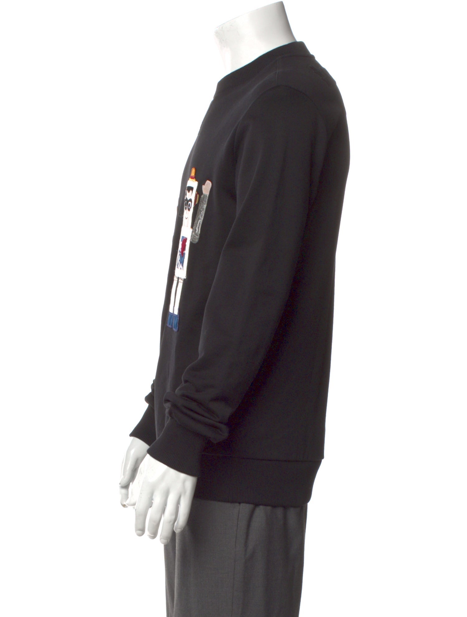 Dolce & Gabbana Graphic Print Crew Neck Pullover